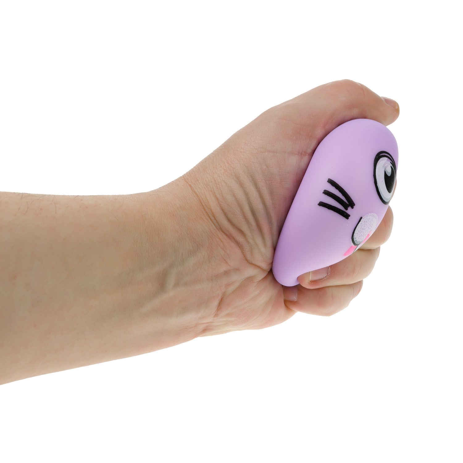 1TOY Крутой замес, игрушка-антистресс, котик, панда, сова, хомяк, 4 вида в ассортименте, 1 шт.