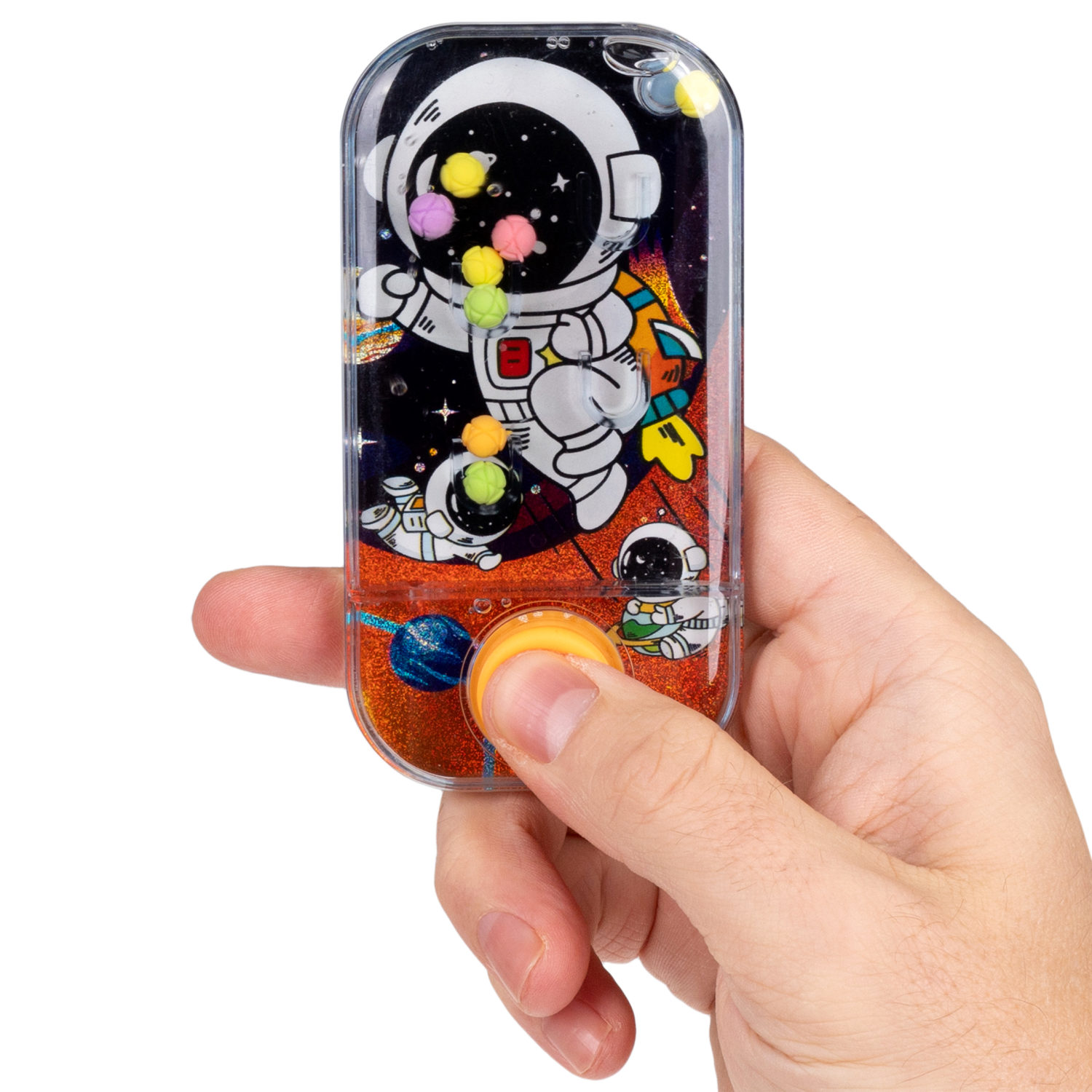 1TOY Игра с водой забрось мячики космос, 3 вида в ассортименте