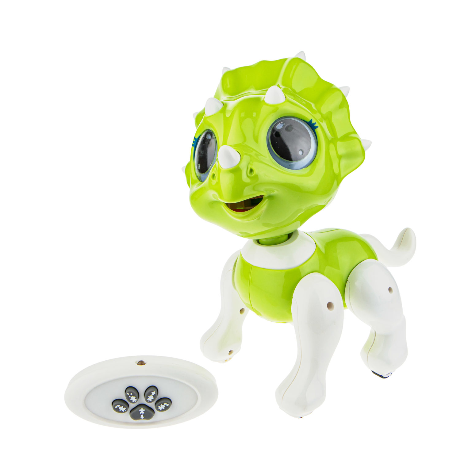 Интерактивная игрушка 1TOY RoboPets Динозавр на ИК управлении со световыми и звуковыми эффектами