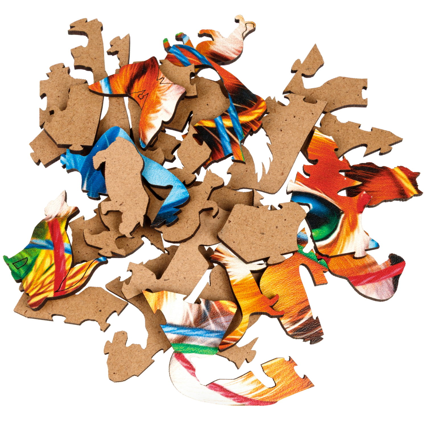 Деревянные пазлы Collection Animals Котенок, 46 деталей