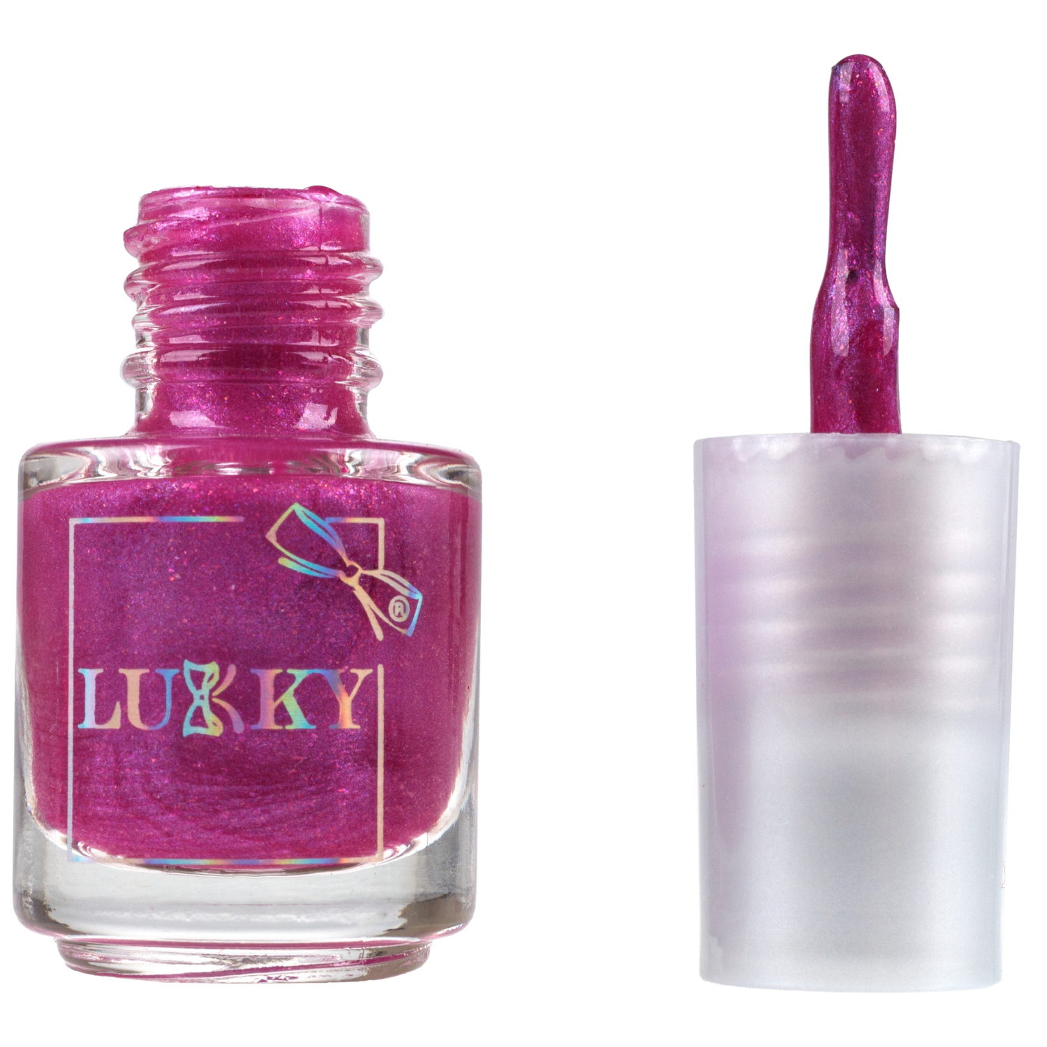 Lukky Дизайнер Сет #7 набор лак для ногтей, браслет и колечко, цвет розовый