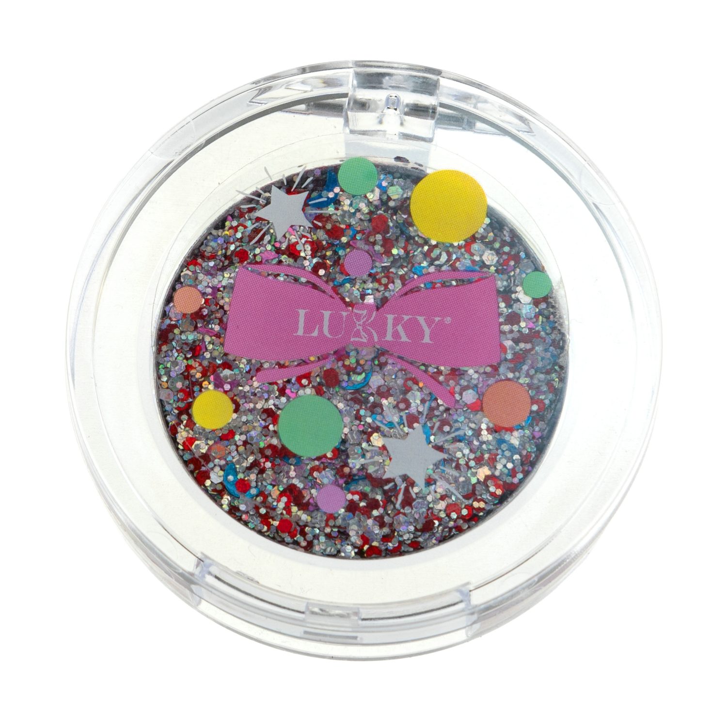 Lukky Блестки для лица, тела и волос 1 г, цвет микс, аппликатор, блистер