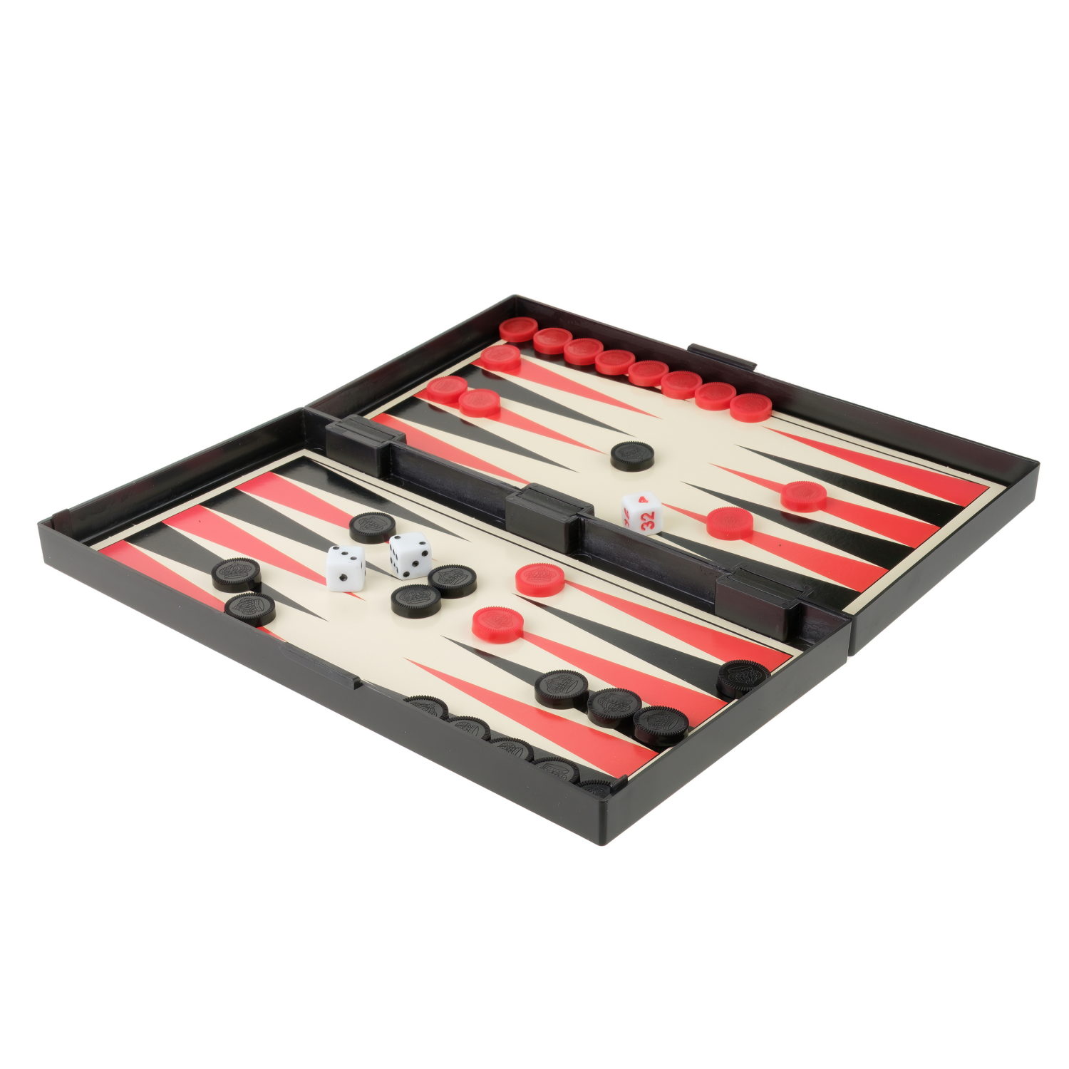 Настольные игры 1TOY 5-в-1 магнитные шахматы, нарды и шашки, домино, карты игральные 36 штук