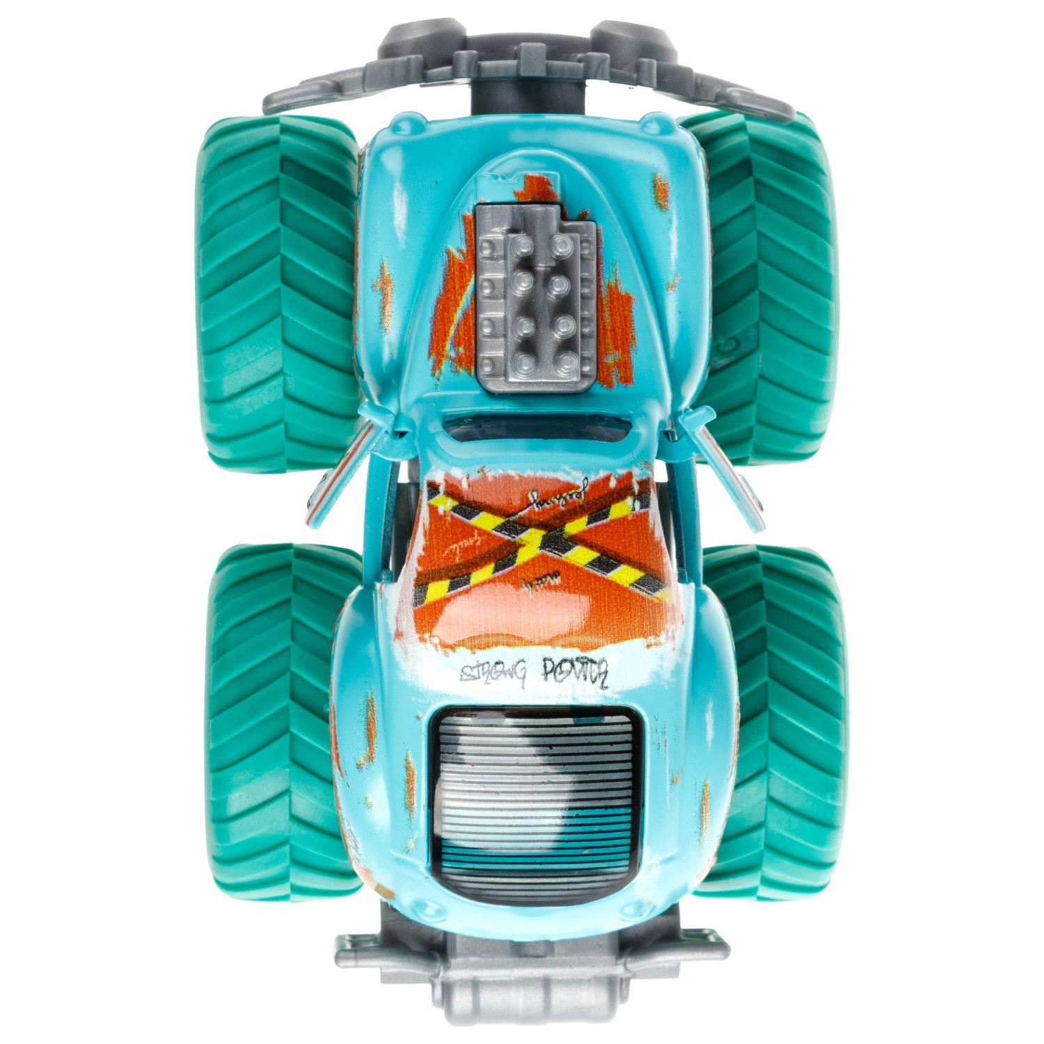 Машинка игрушечная 1TOY Драйв Монстр-трак Классика, инерционный, 8,5 см, цвет в ассортименте