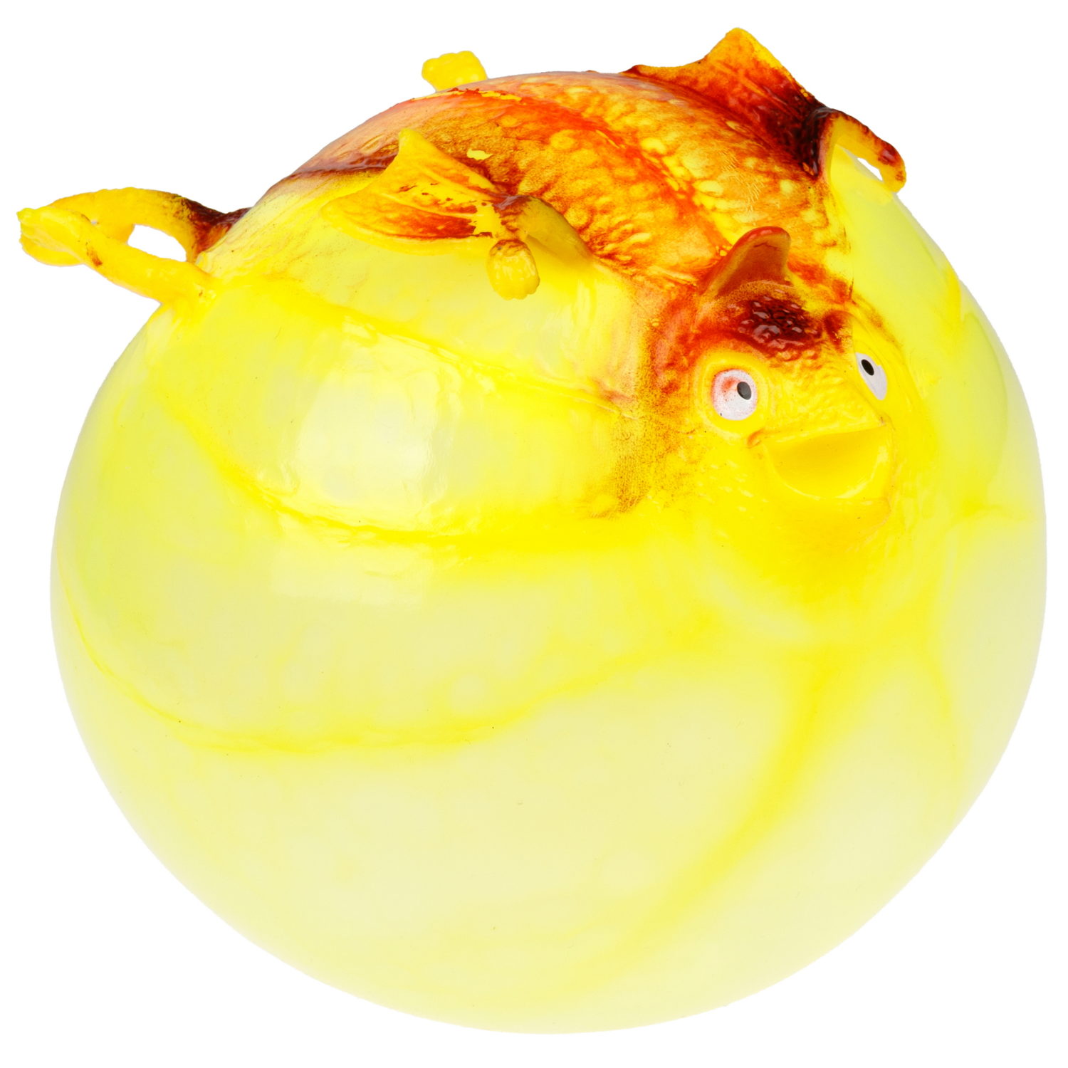 Игрушка ДУТИКИ 1TOY Динозавры, максимальный размер 30 см, 4 вида, жёлтый