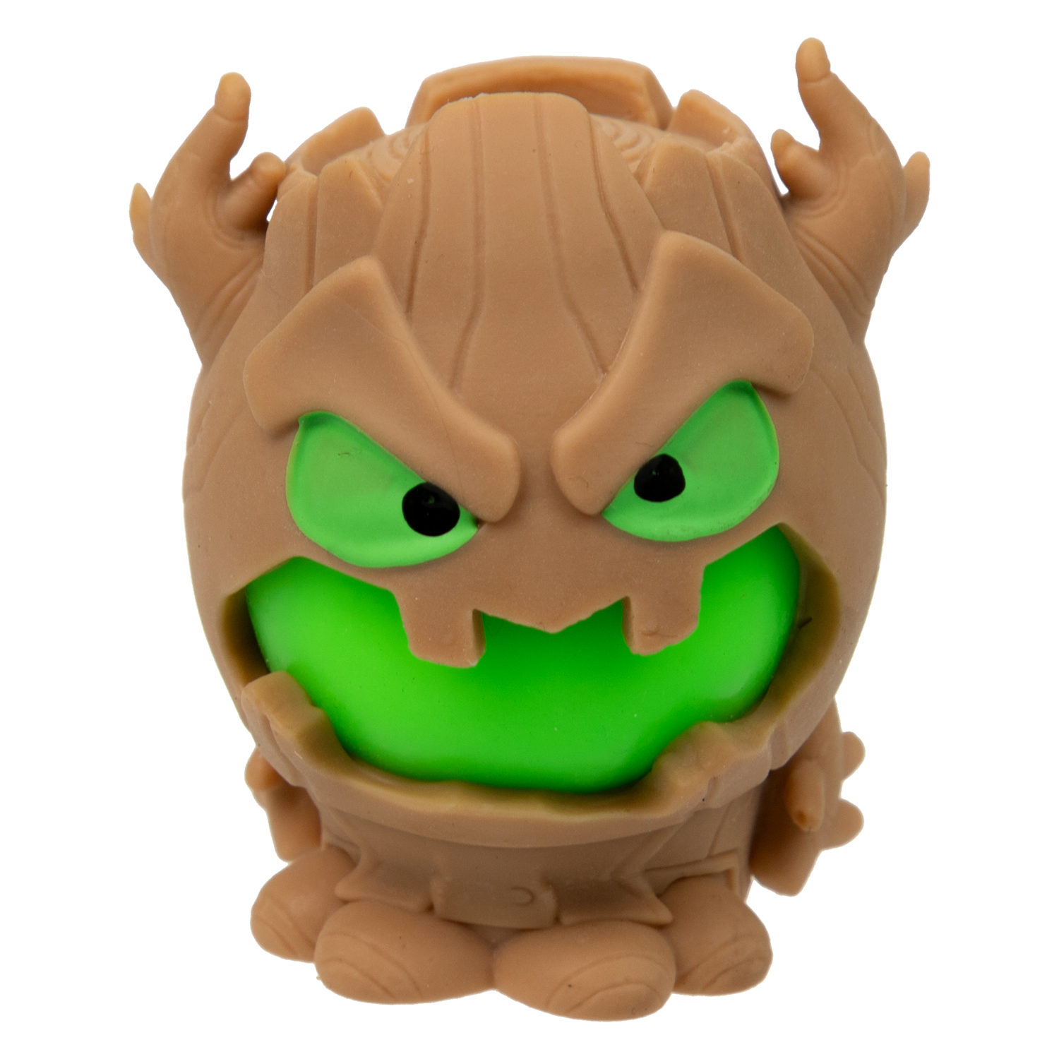 Игрушка-сюрприз 1TOY MONSTER BALL Крутой замес, антистресс, тянущиеся фигурки с шаром внутри, сквиши, 1 шт.