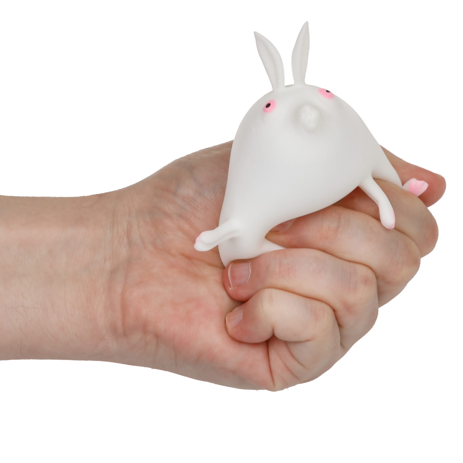 Игрушка ДУТИКИ 1TOY Животные, максимальный размер 30 см, заяц