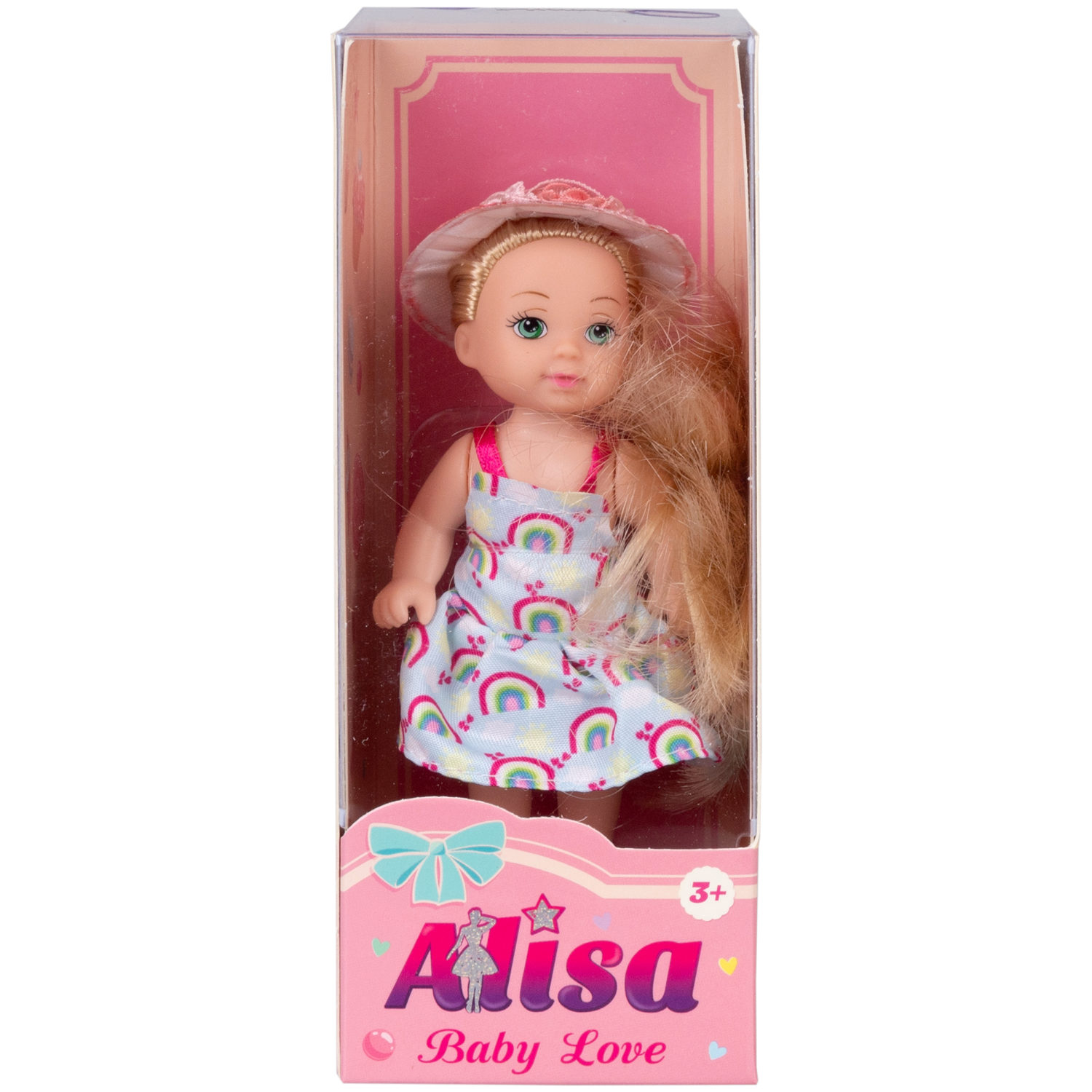 Кукла 1TOY BABY LOVE, летней одежде, 12 см