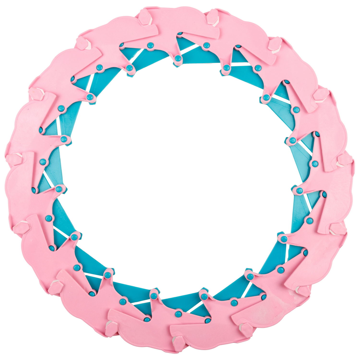 Фрисби складной 1TOY 12/25 см, с принтом, змея