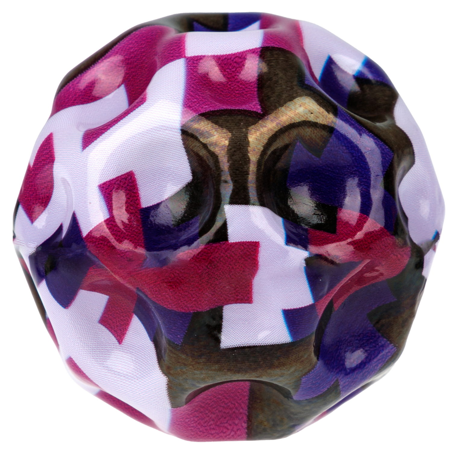 Мяч 1TOY Крутой замес Moon Ball мой мир, 6 см, 4 цвета в ассортименте