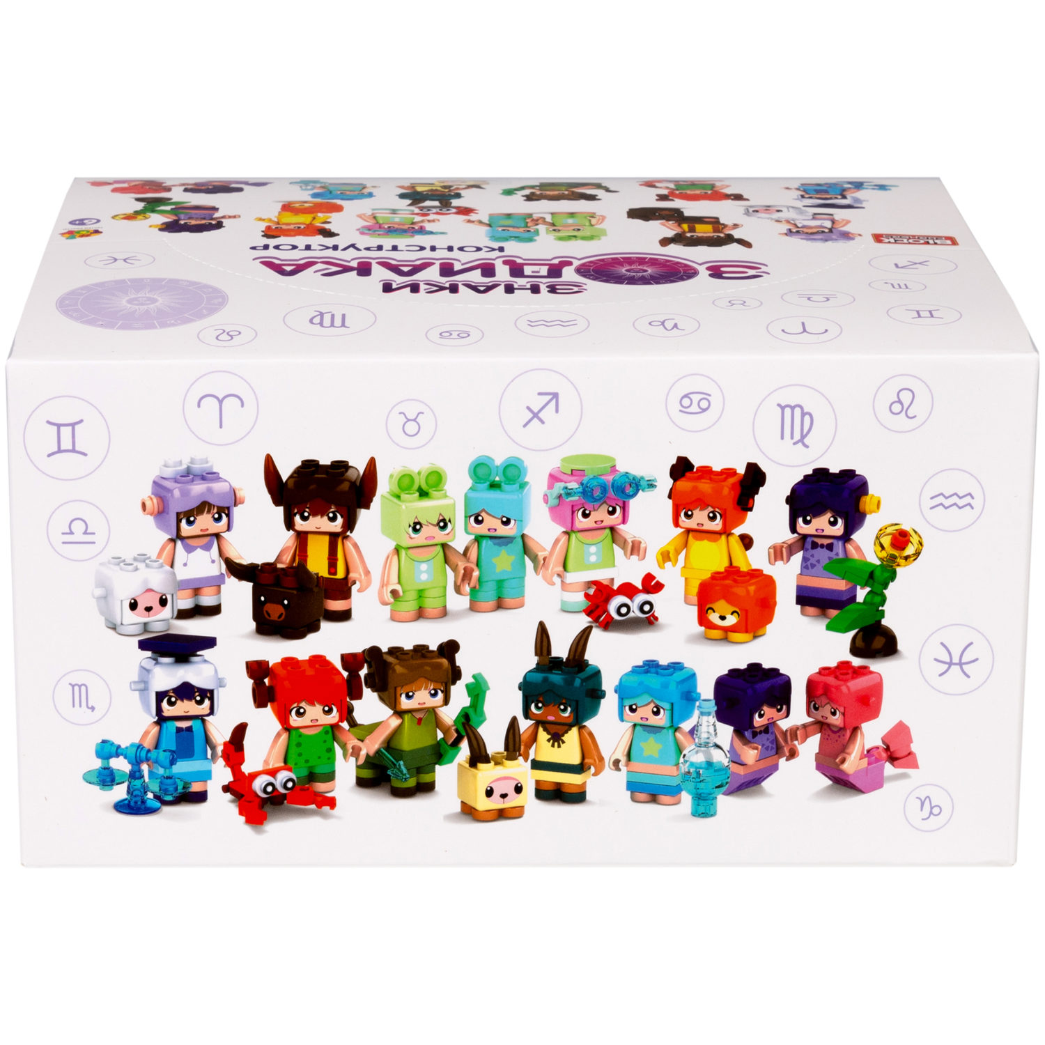 1TOY конструктор Blockformers "Знаки зодиака", 12 видов в ассортименте