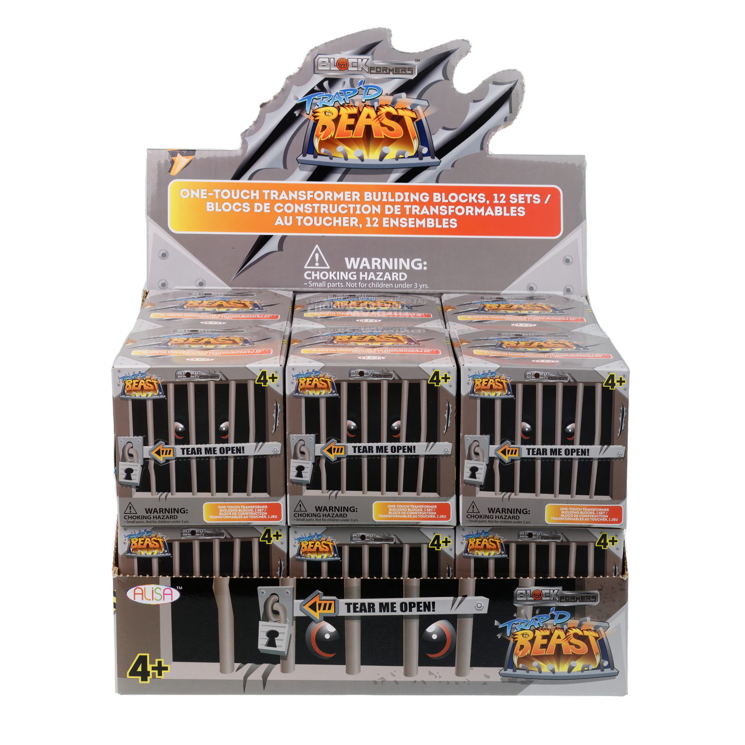 Конструктор 1TOY "Монстр в кубе", 12 видов, 1 шт.