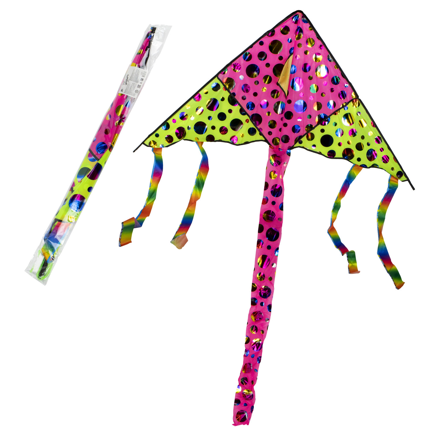 Воздушный змей 1TOY 206х130 см, леер 30 м