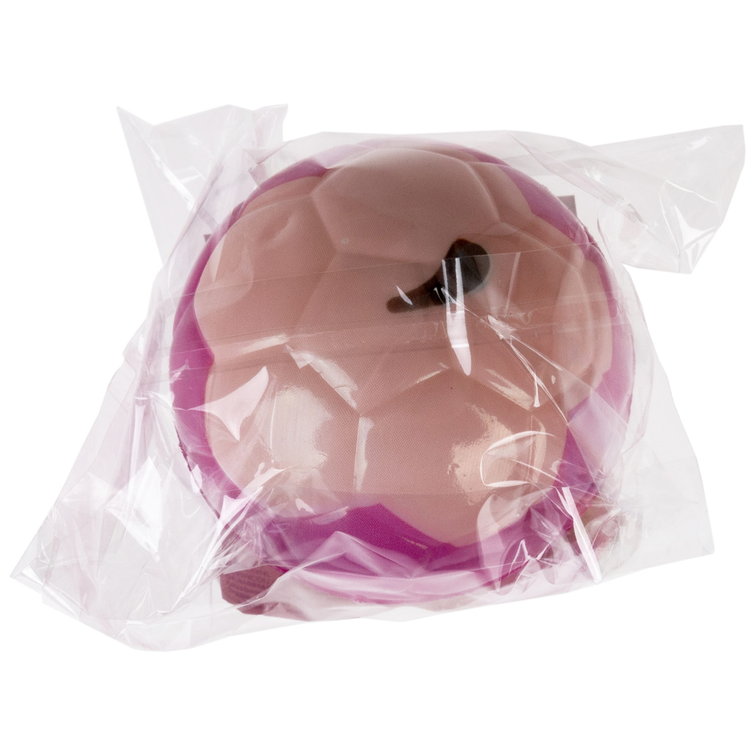 1toy мячик суперэластичный PU рифленый "Зверята" 6,3 см, дб 12 штук