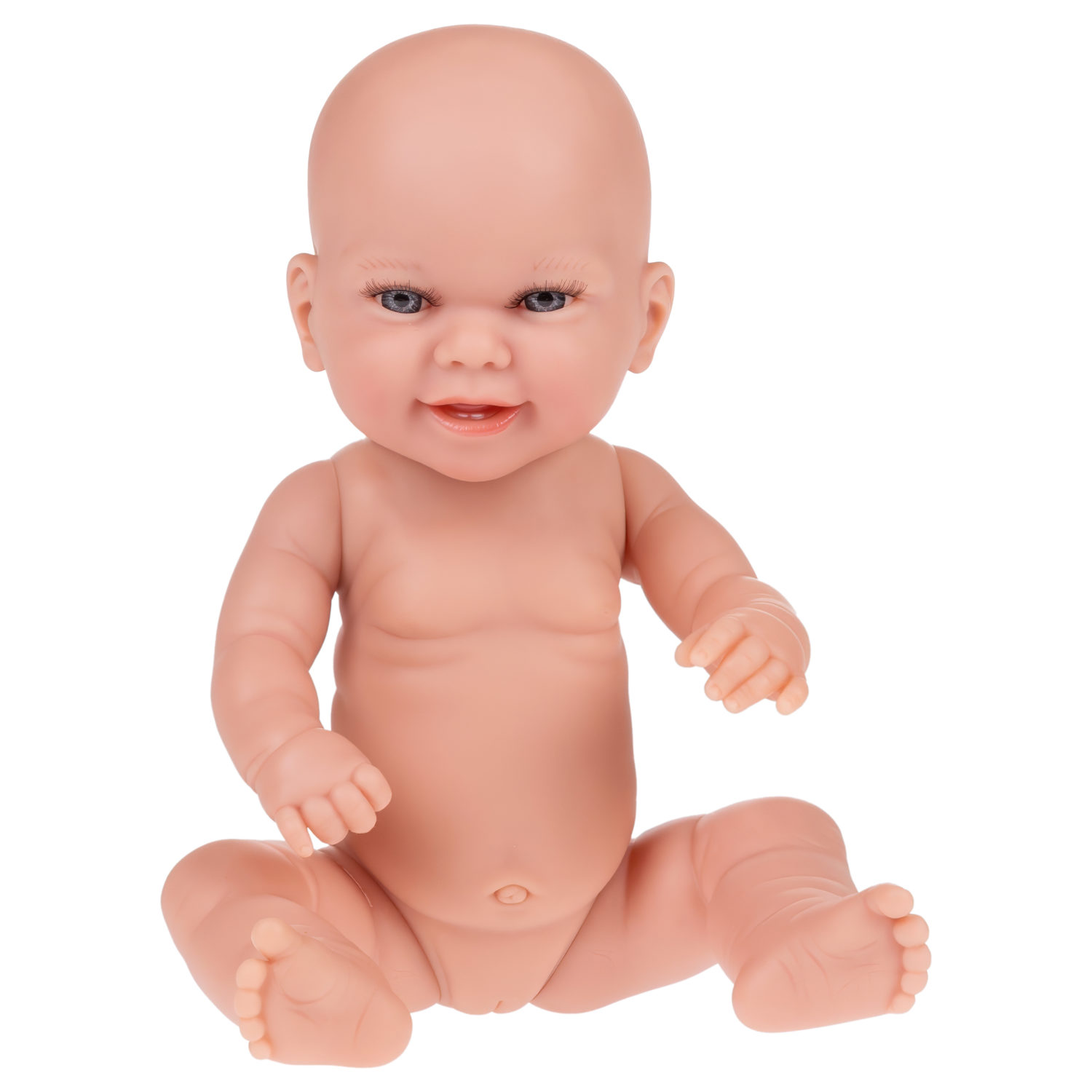 Испанская кукла для девочки reborn пупс Arias виниловая, силиконовая, с люлькой, 33 см