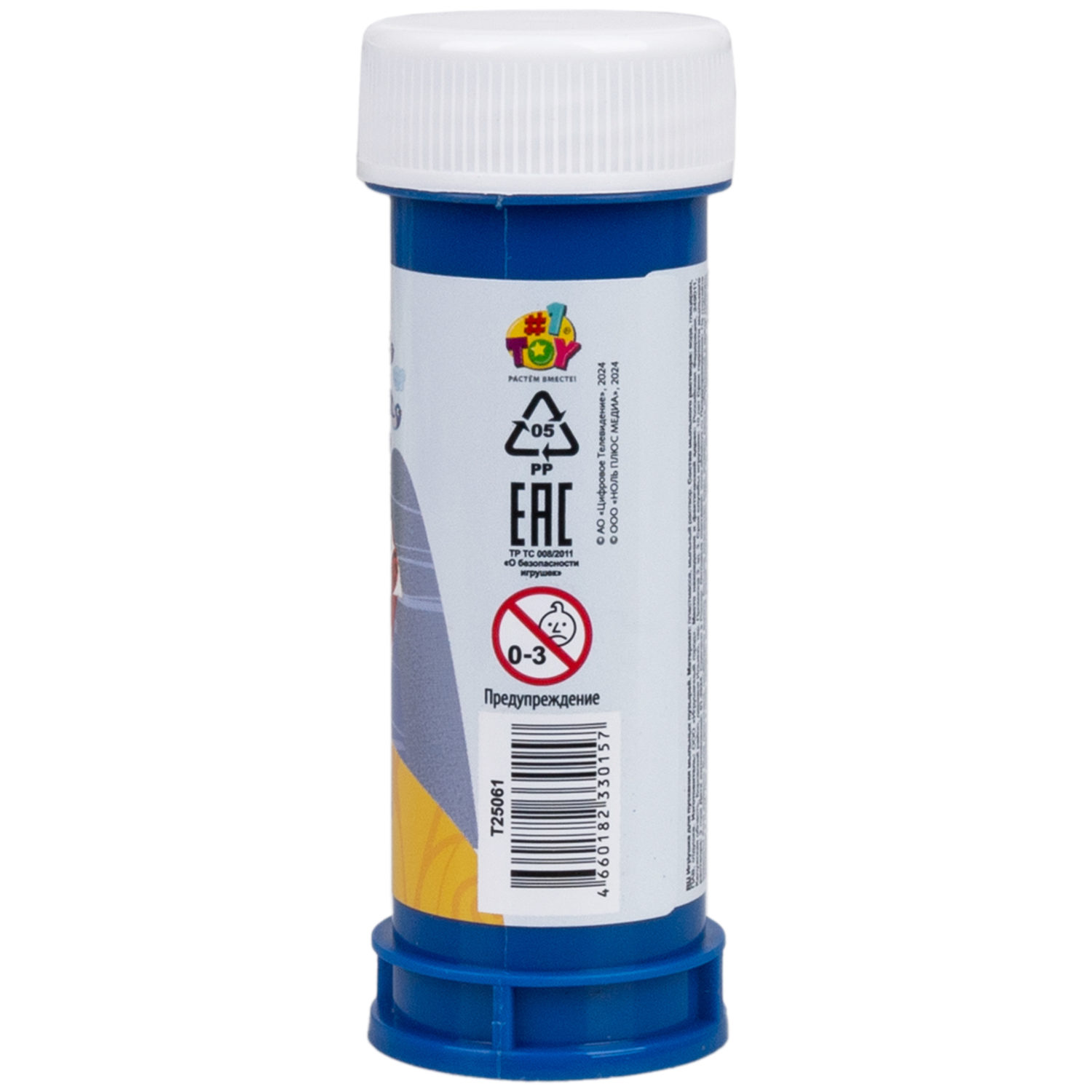 1TOY Лео и Тиг, мыльные пузыри, 60 мл