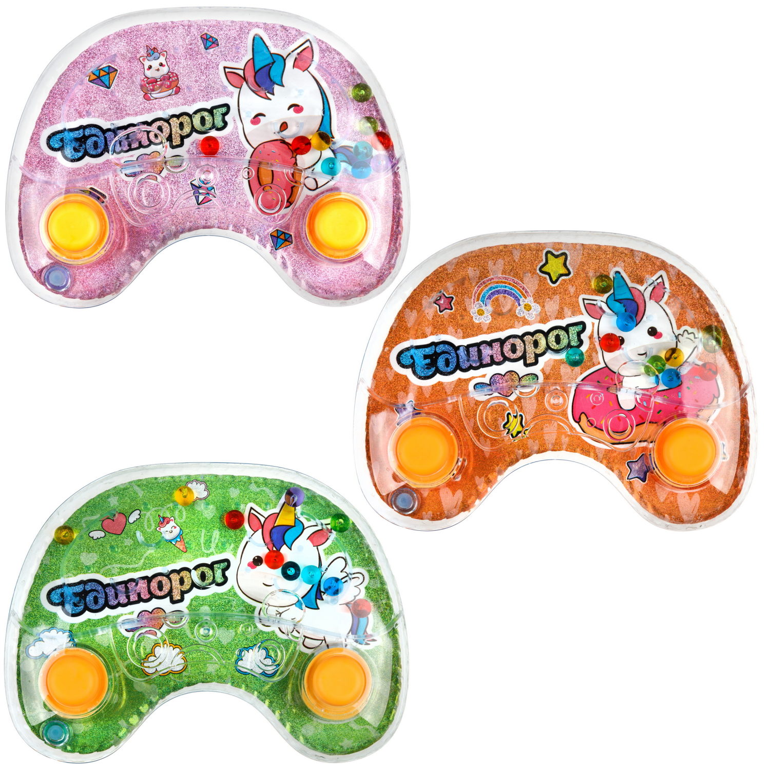 1TOY Игра с водой Джой Единороги, 3 вида в ассортименте