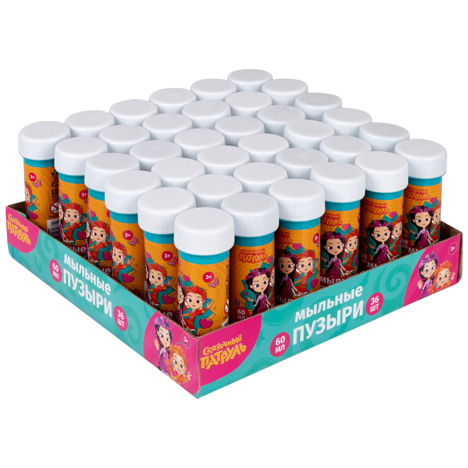 Мыльные пузыри 1TOY Сказочный патруль, 60 мл