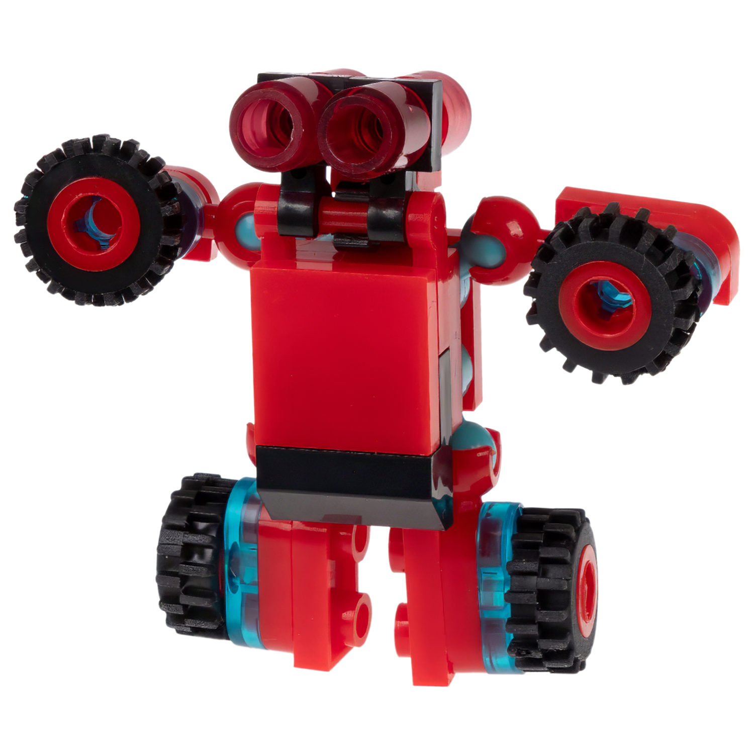 Конструктор 1TOY Blockformers  "Мегавтоформер" 6 в 1, 6 видов, из 6 шт. собирается большой робот