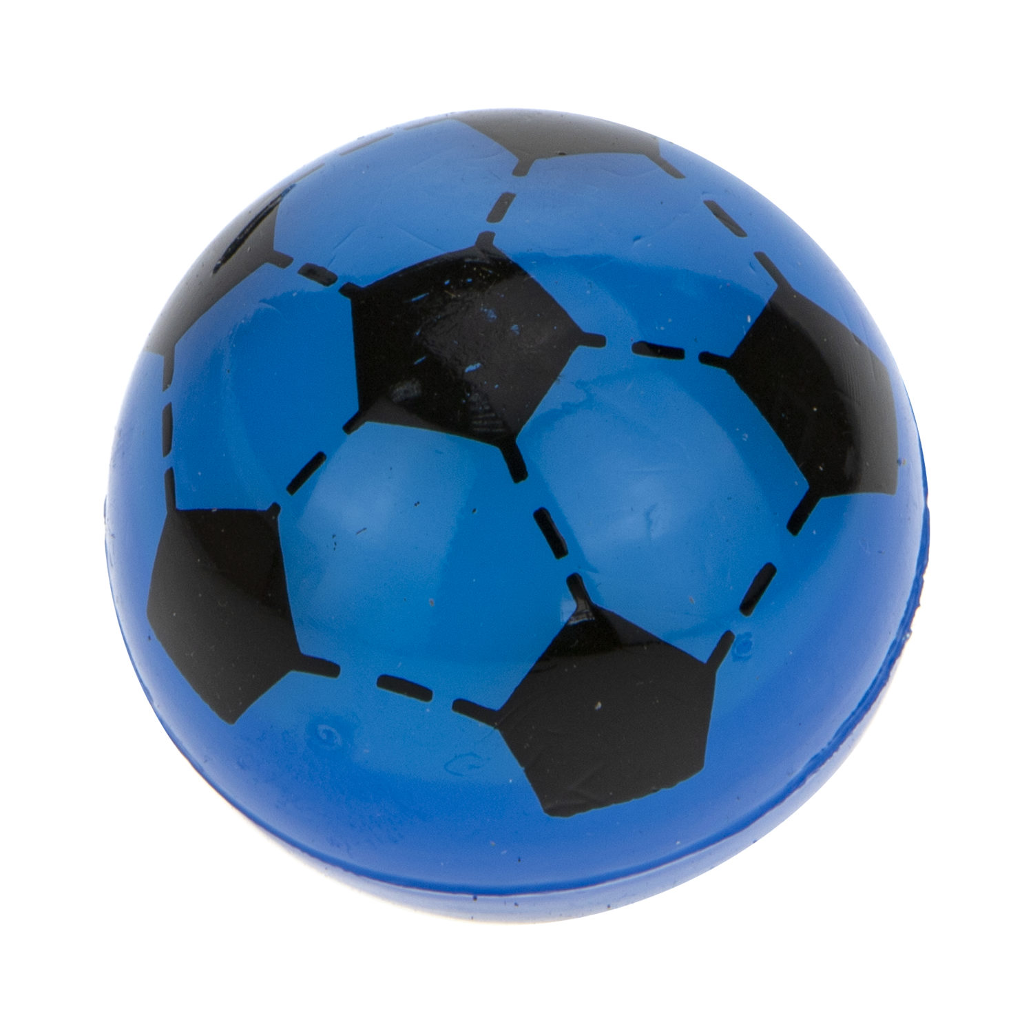 Мячик-прыгун со светом 1TOY Футбол,  5,5 см