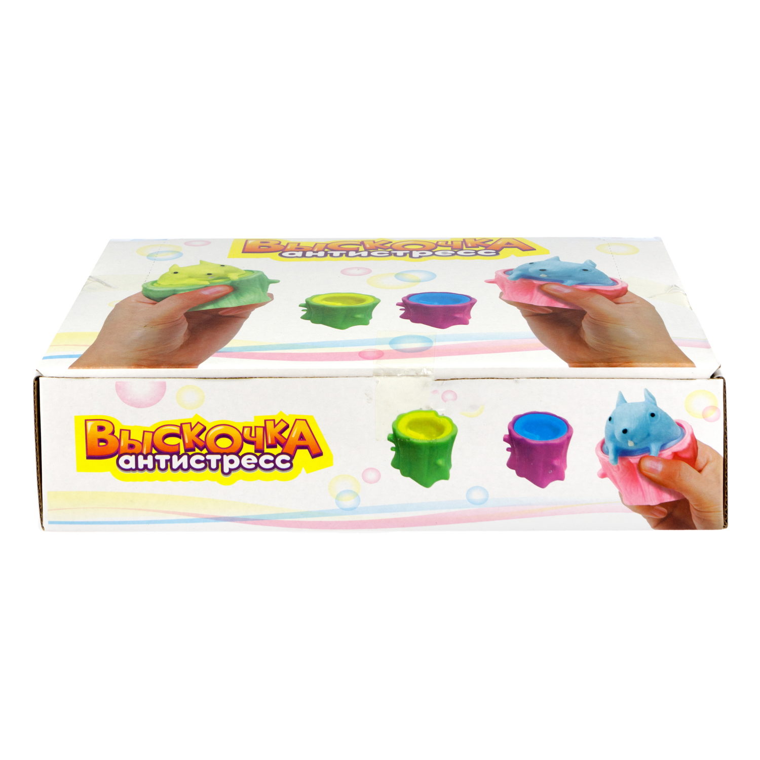 Игрушка-антистресс 1TOY Выскочка Бурундук, 5х6х7 см, в ассортименте
