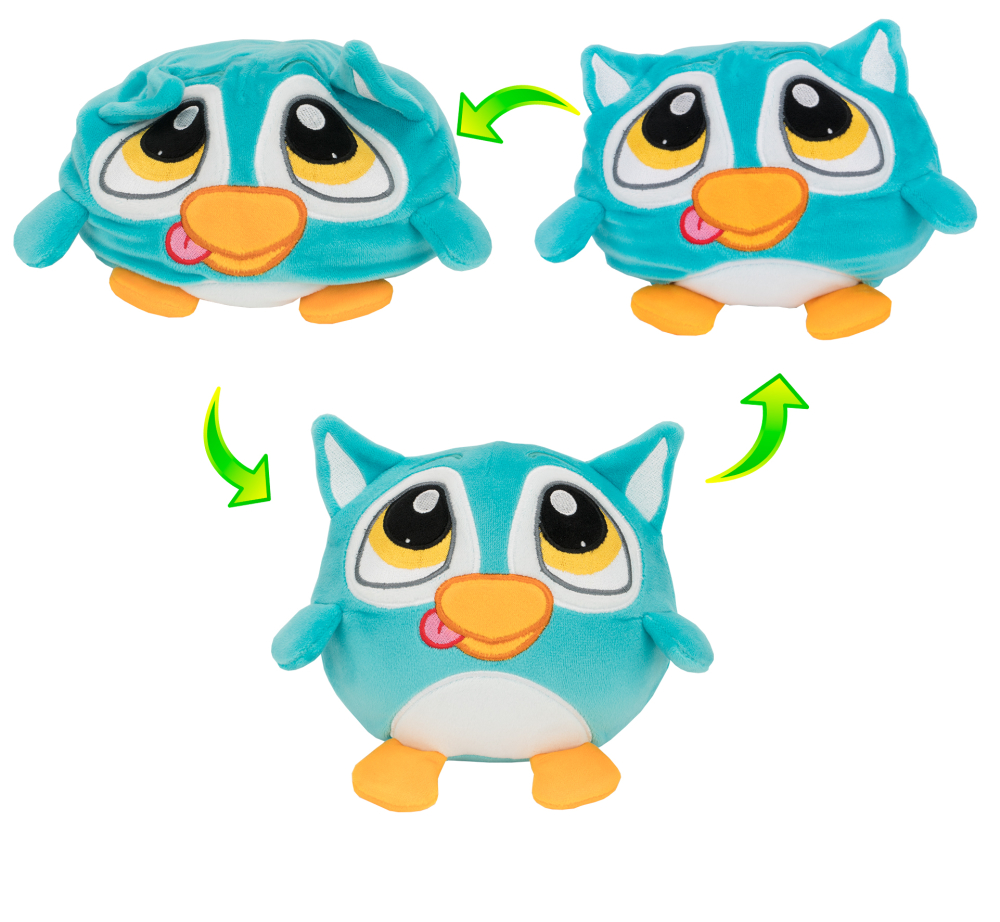 Плюшевая игрушка 1TOY «Мняшки Хрумс» Савва Хрумс, 18см.