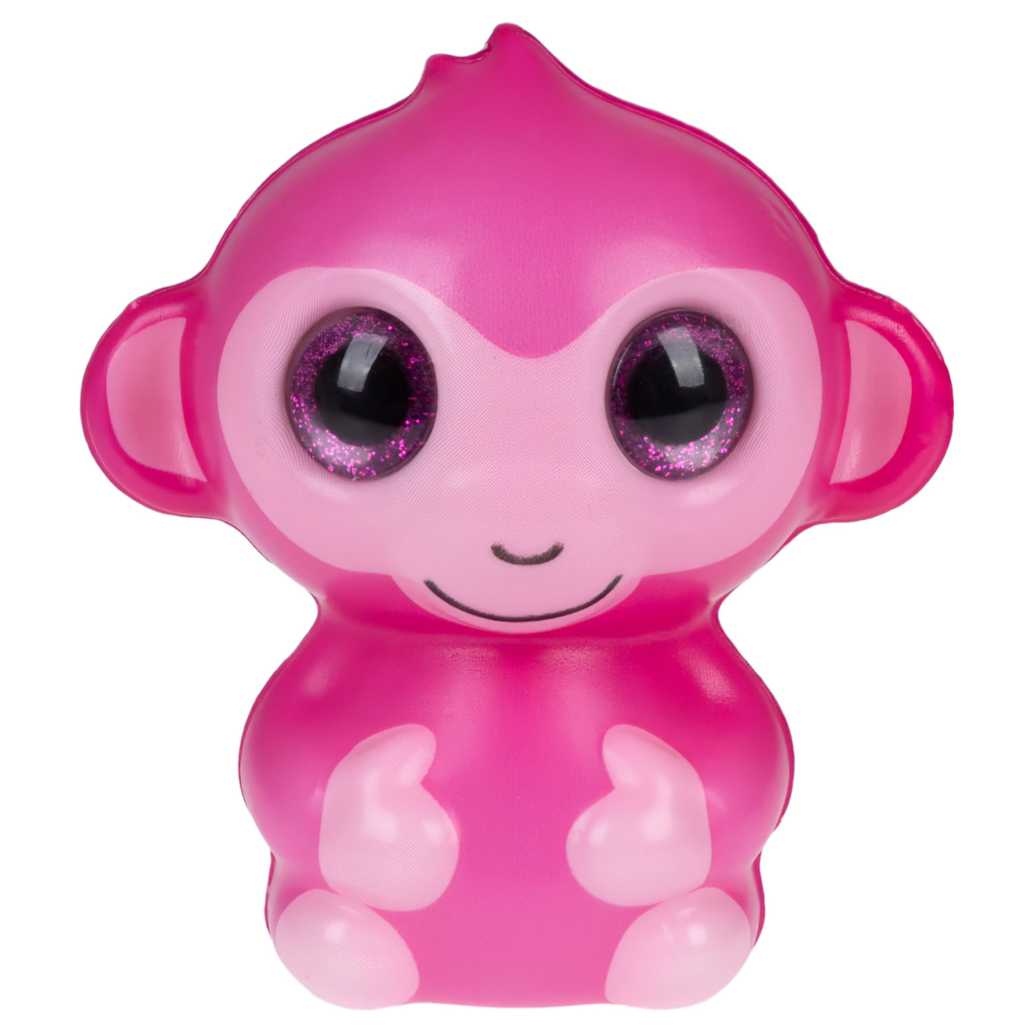 Глазастый сквиш 1TOY Животные, игрушка-антистресс для рук, жмякалка, 8-9 см, 6 видов в ассортименте