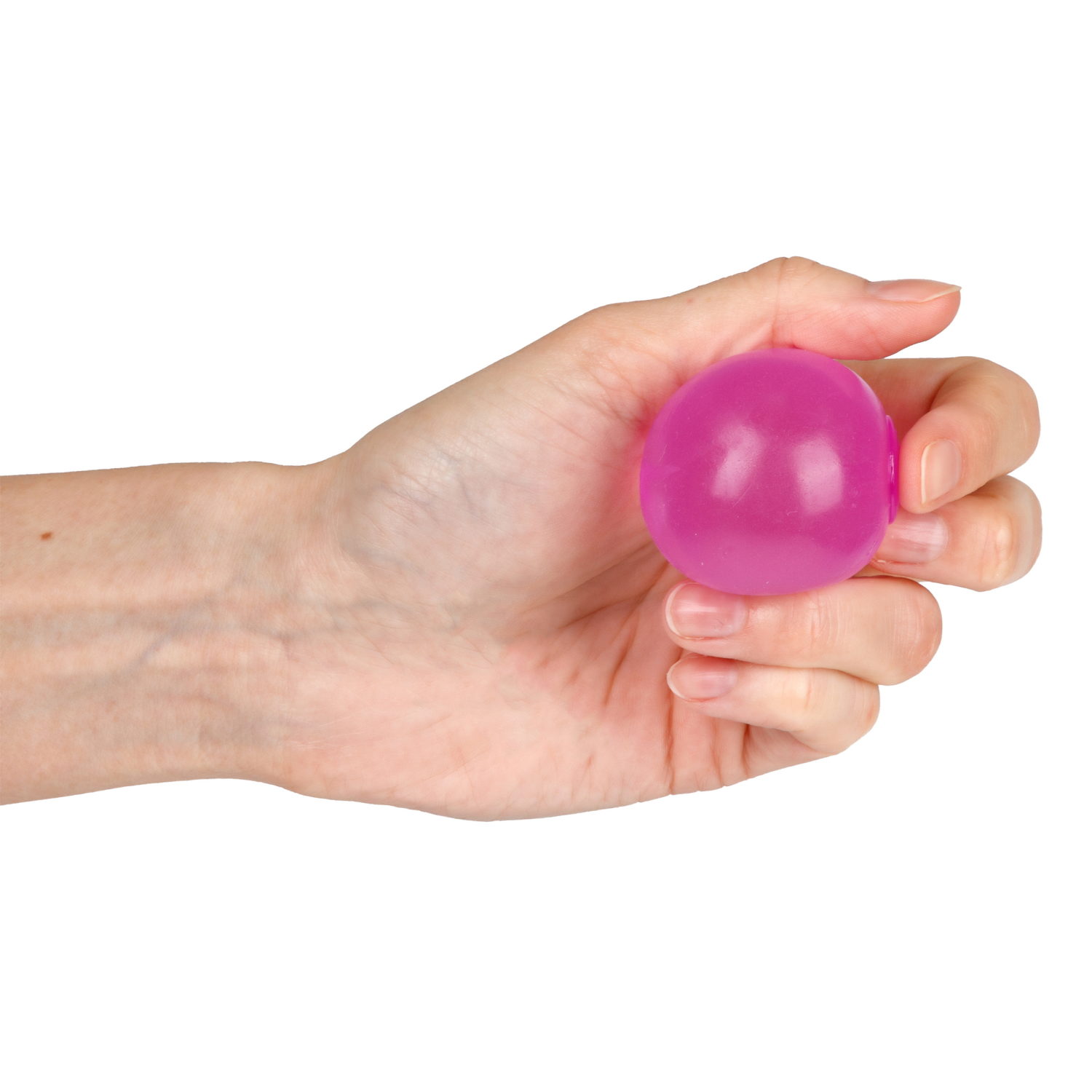 1toy Крутой замес Супергель шар матовый, 6 цветов в ассортименте, 4 см