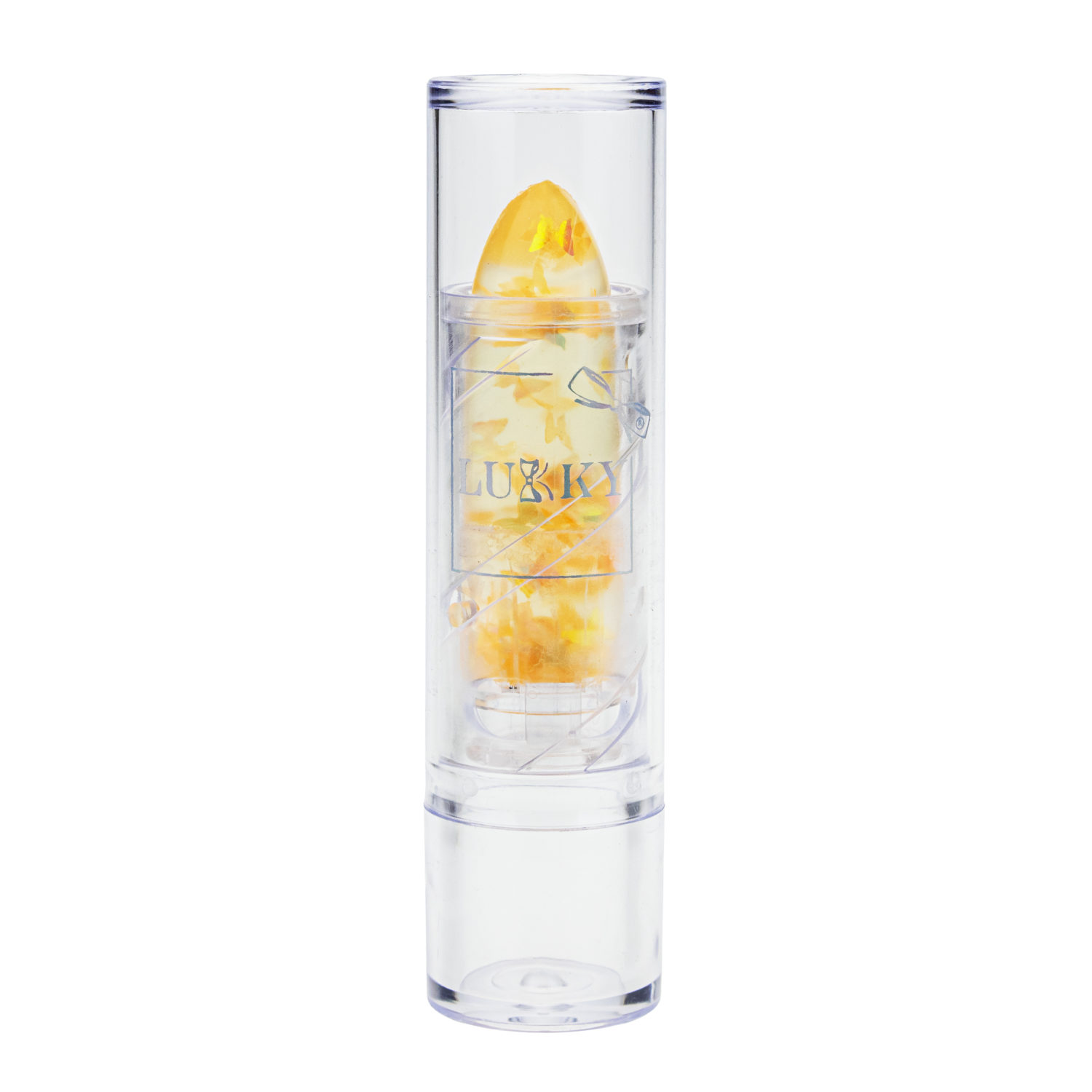 Lukky бальзам-помада для губ "Конфетти" с ароматом персика