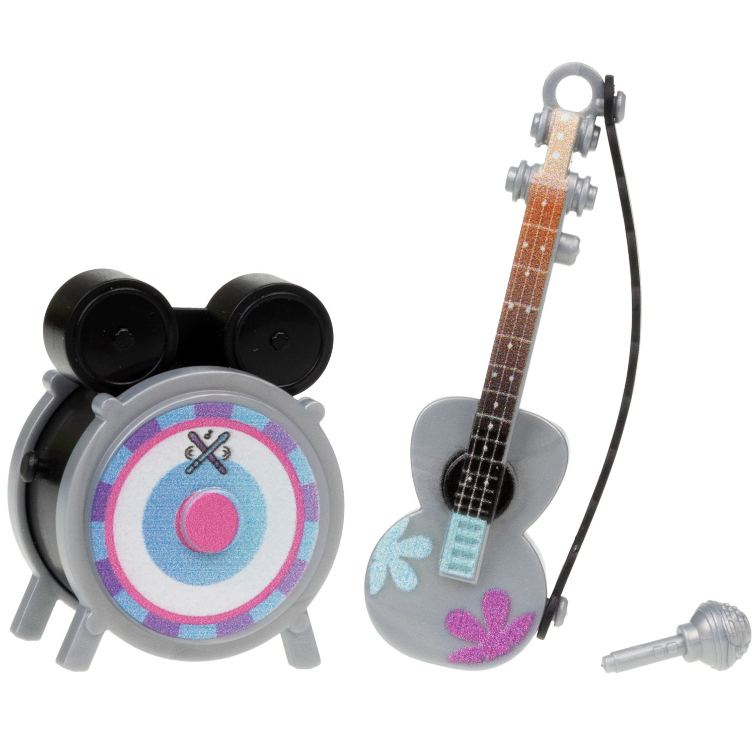 Кукла для девочки и аксессуары 1TOY LUCKY BOX Party girl, детская, маленькая, с музыкальными инструментами