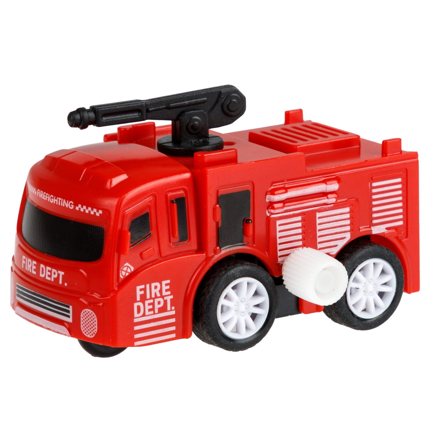 Игровой набор 1TOY Пазл-трек "Экстренные службы пожарная команда" с машинкой, 15 деталей