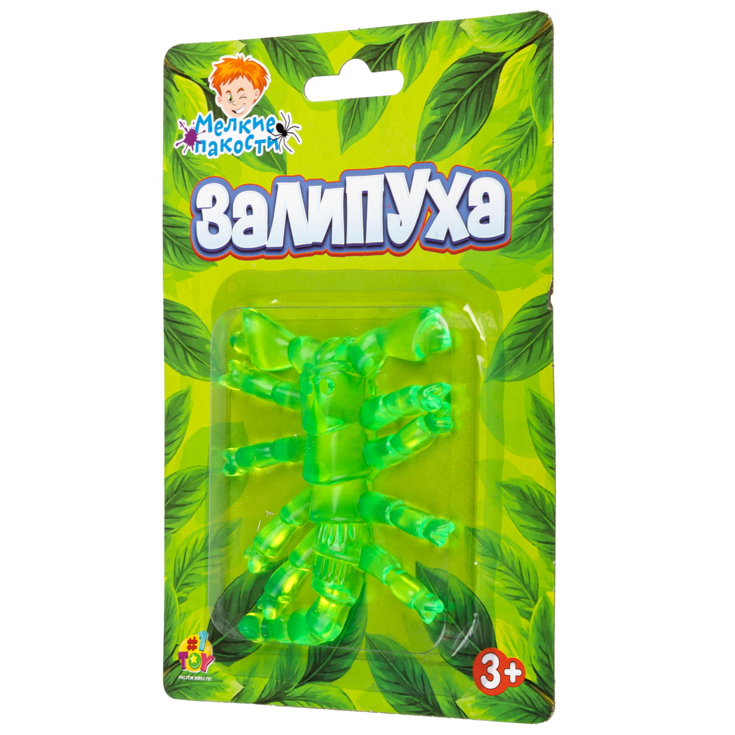 Жмяка липучая 1TOY Залипуха Скорпион, лизун 