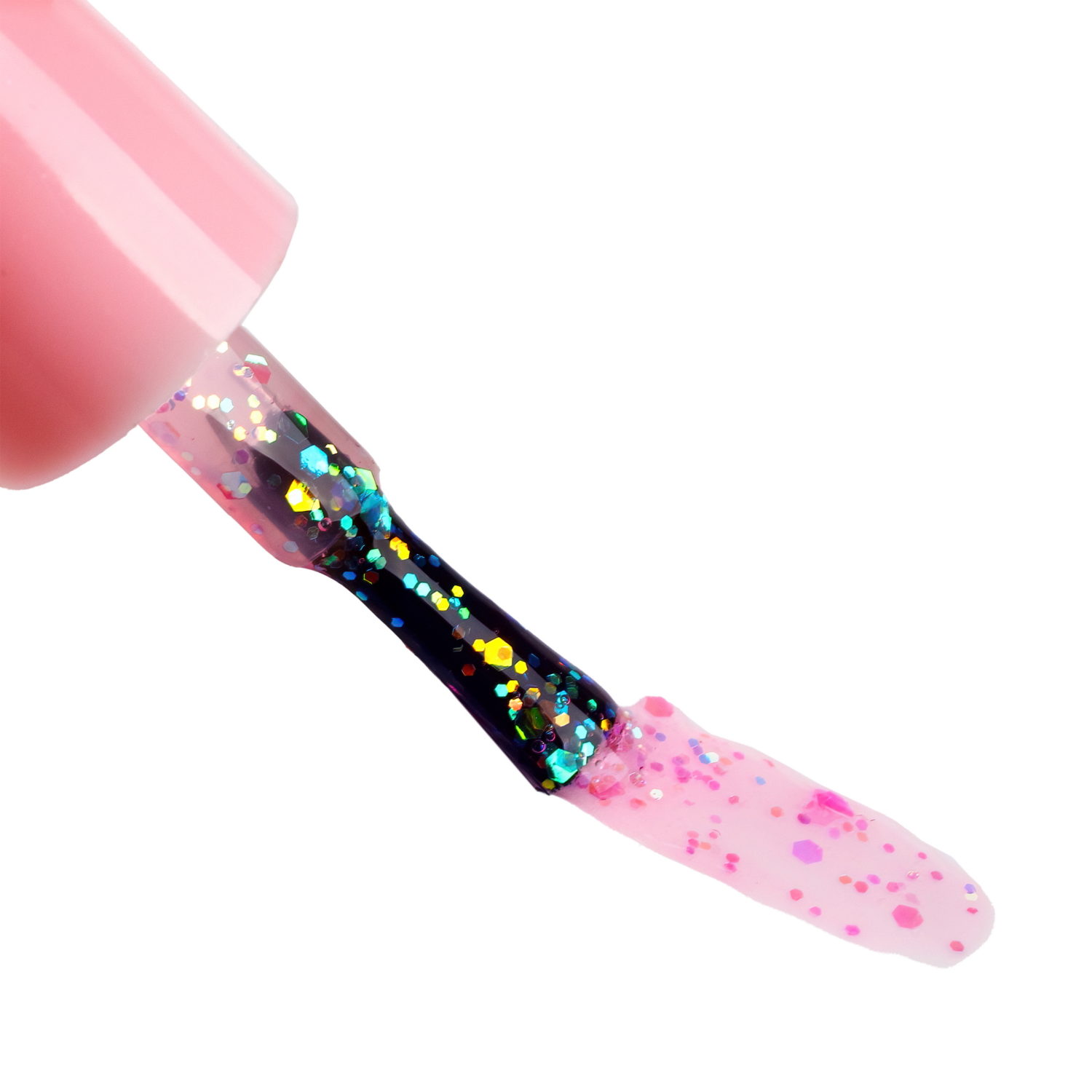 Lukky Beauty Duet набор блеск для губ и лак для ногтей, цвет фиолетовый