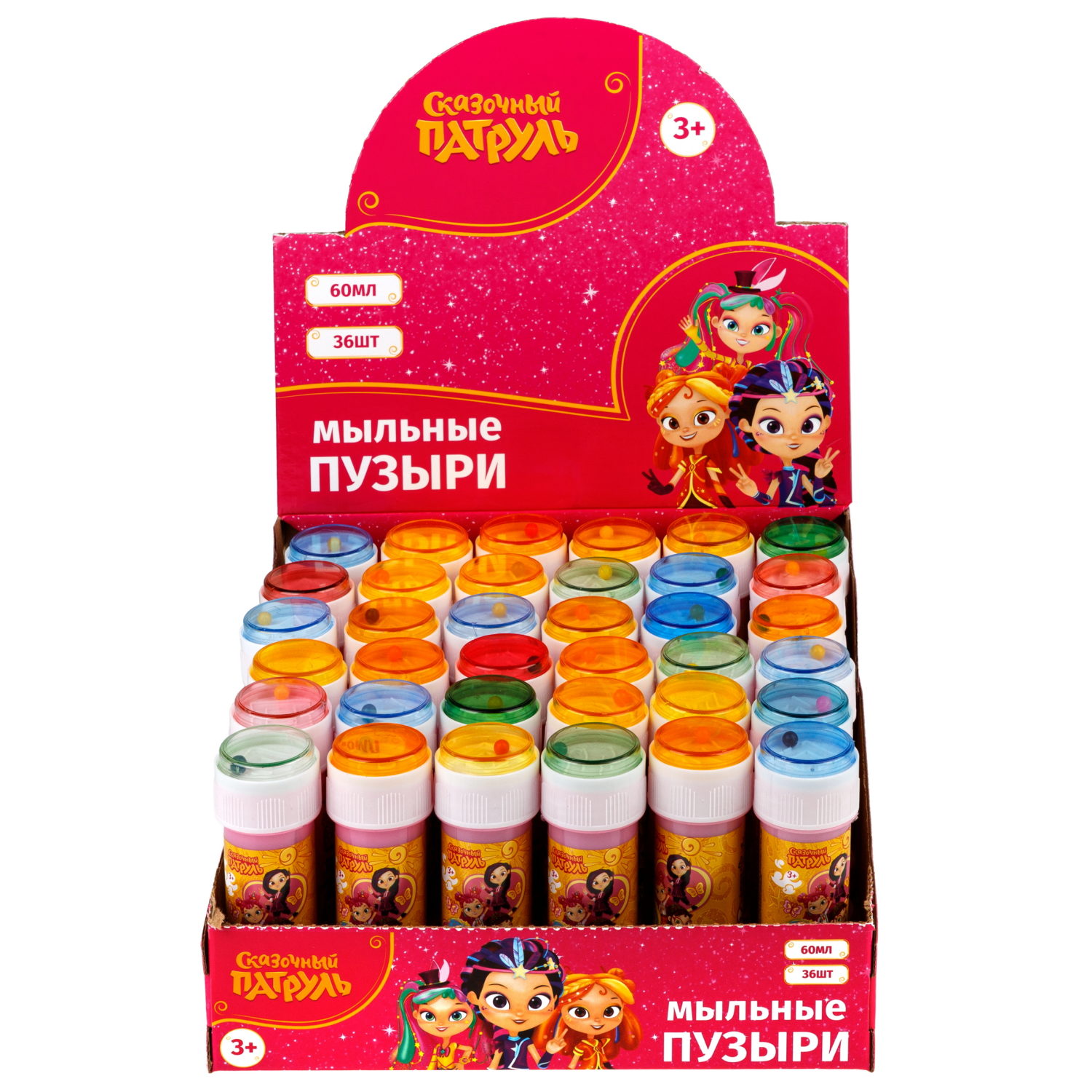 1TOY Сказочный патруль, мыльные пузыри, 60 мл