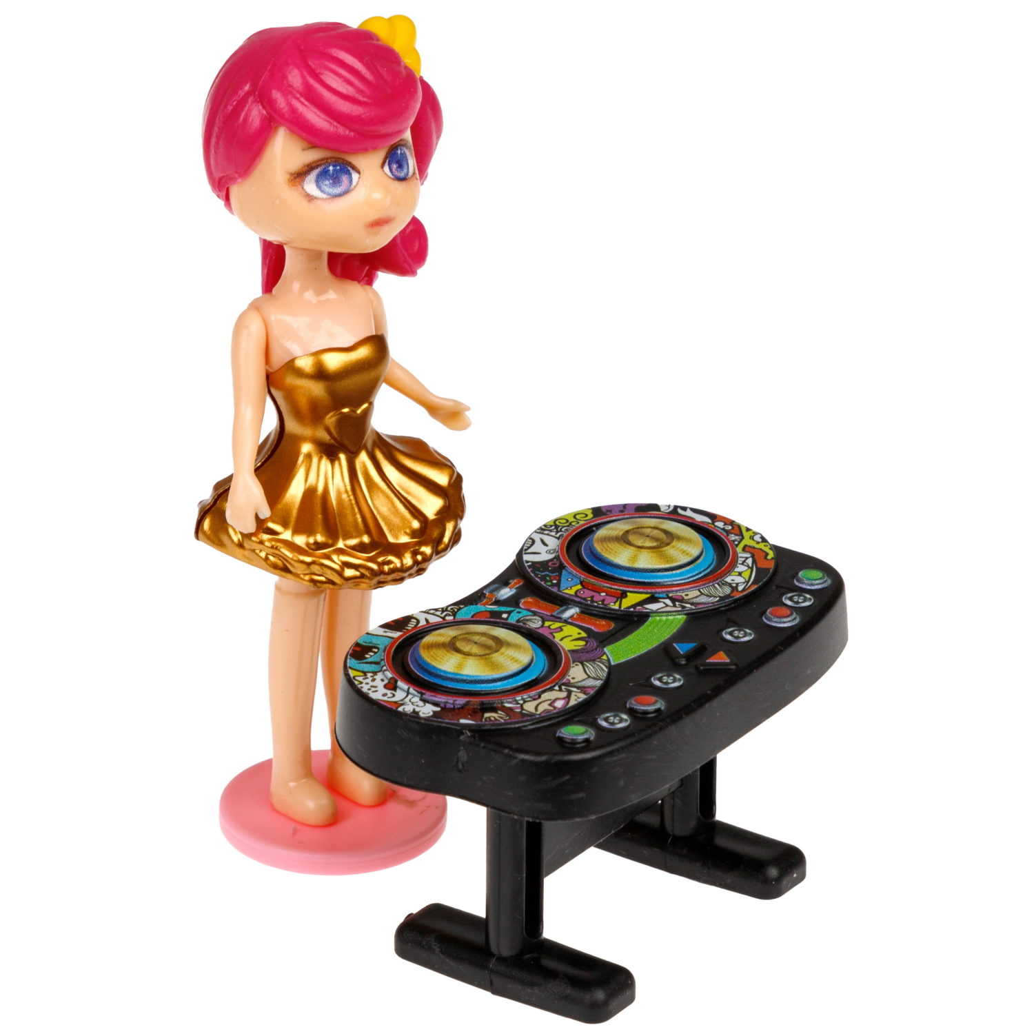 Кукла 1TOY K-POP Girls band с музыкальными инструментами, 30 видов в ассортименте
