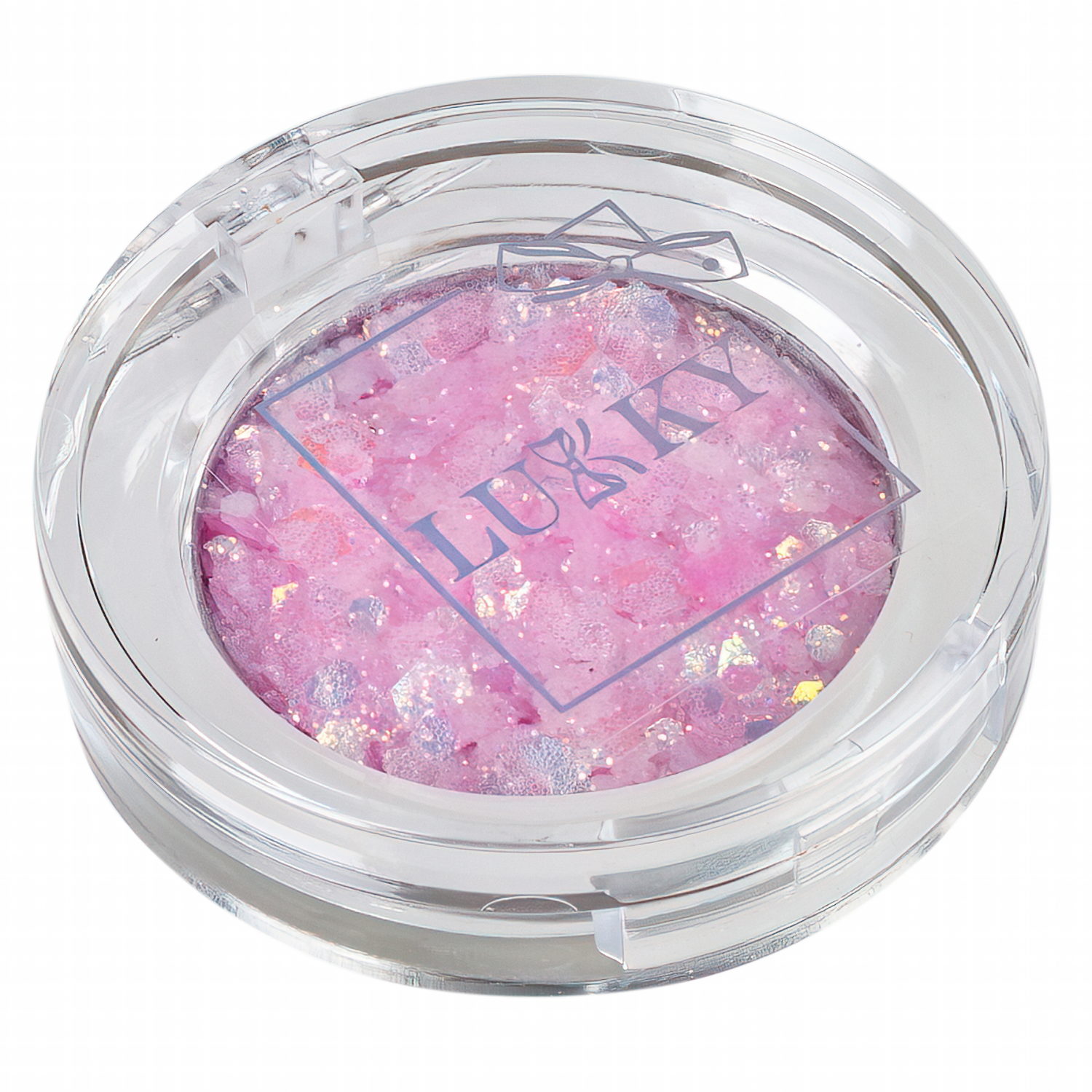 Lukky Дизайнер Сет #6, Розовый Котик,набор: помада для губ, меняющая цвет на розовый, гель-блёстки, стразы для лица, аппликатор