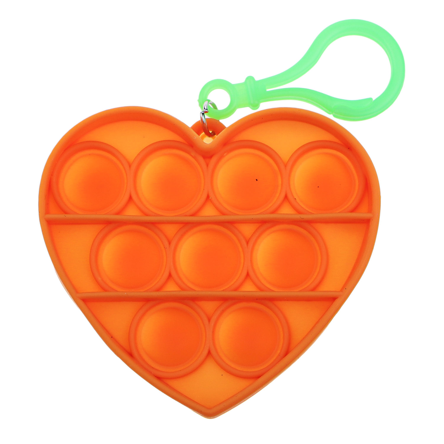 1TOY игрушка-антистресс POP IT брелок геометрические формы, 6 видов в ассортименте