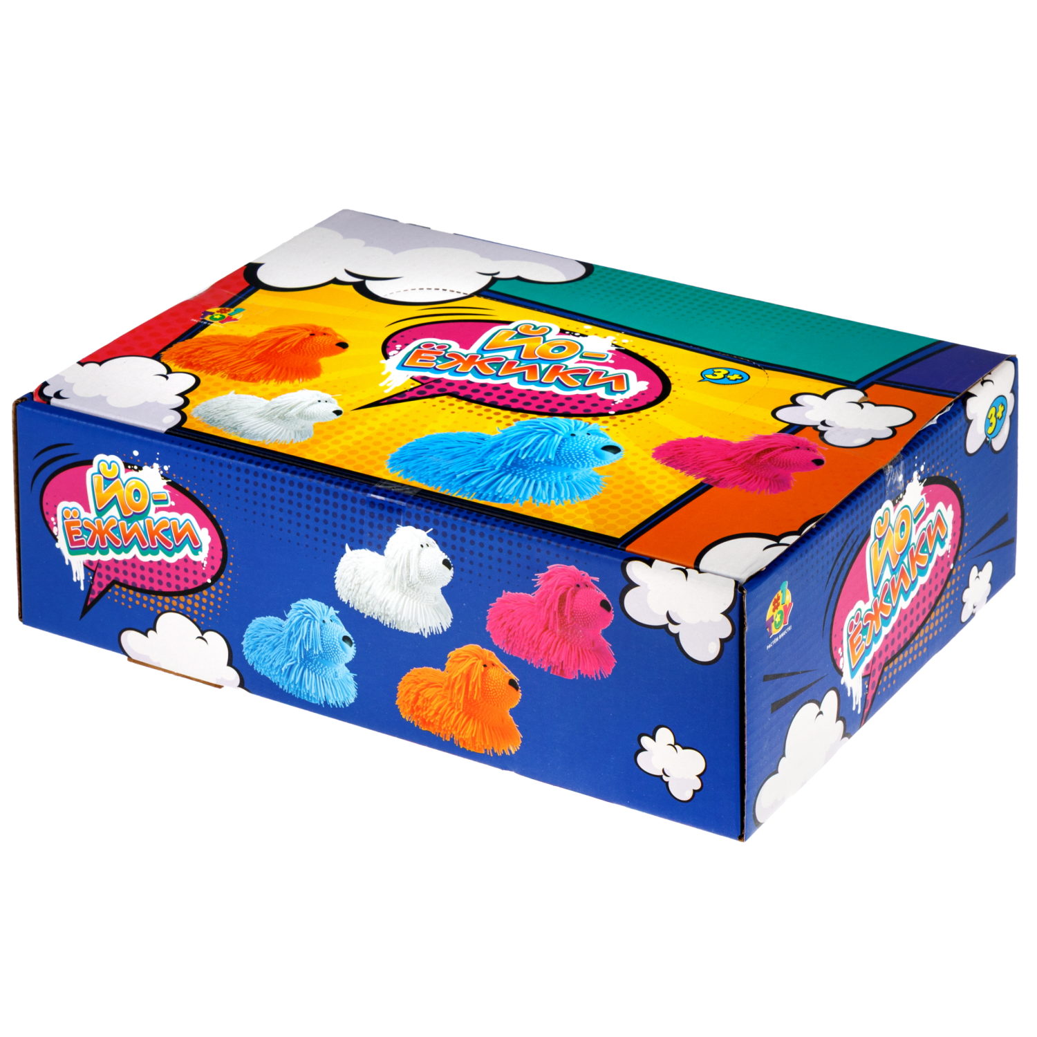 Антистресс-игрушка 1TOY Йо-Ёжики, Собака, 17 см, в ассортименте