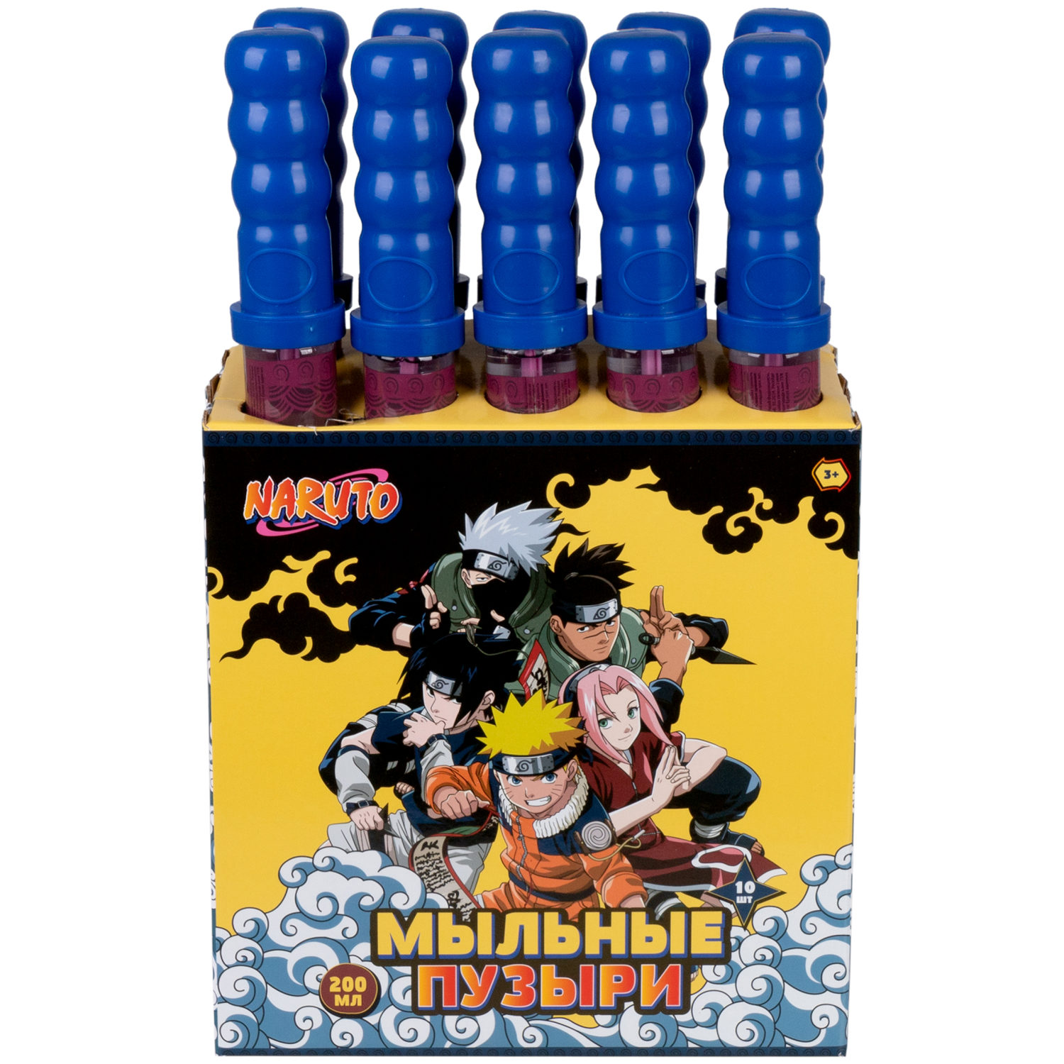 Мыльные пузыри 1TOY Наруто, 200 мл