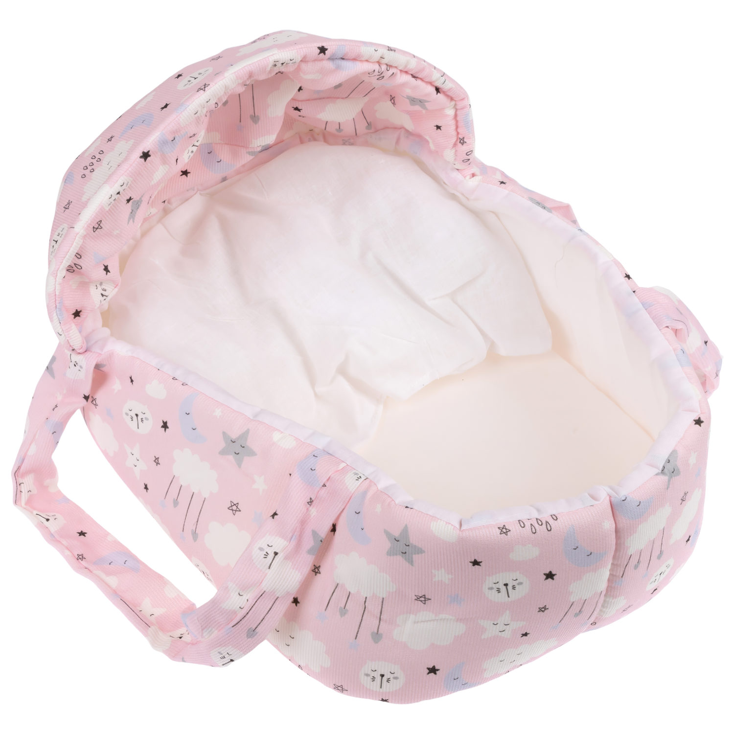 Куклы-двойняшки Arias ELEGANCE BABIS GEMELOS 26 см, винил, с соской и люлькой-переноской, Испания