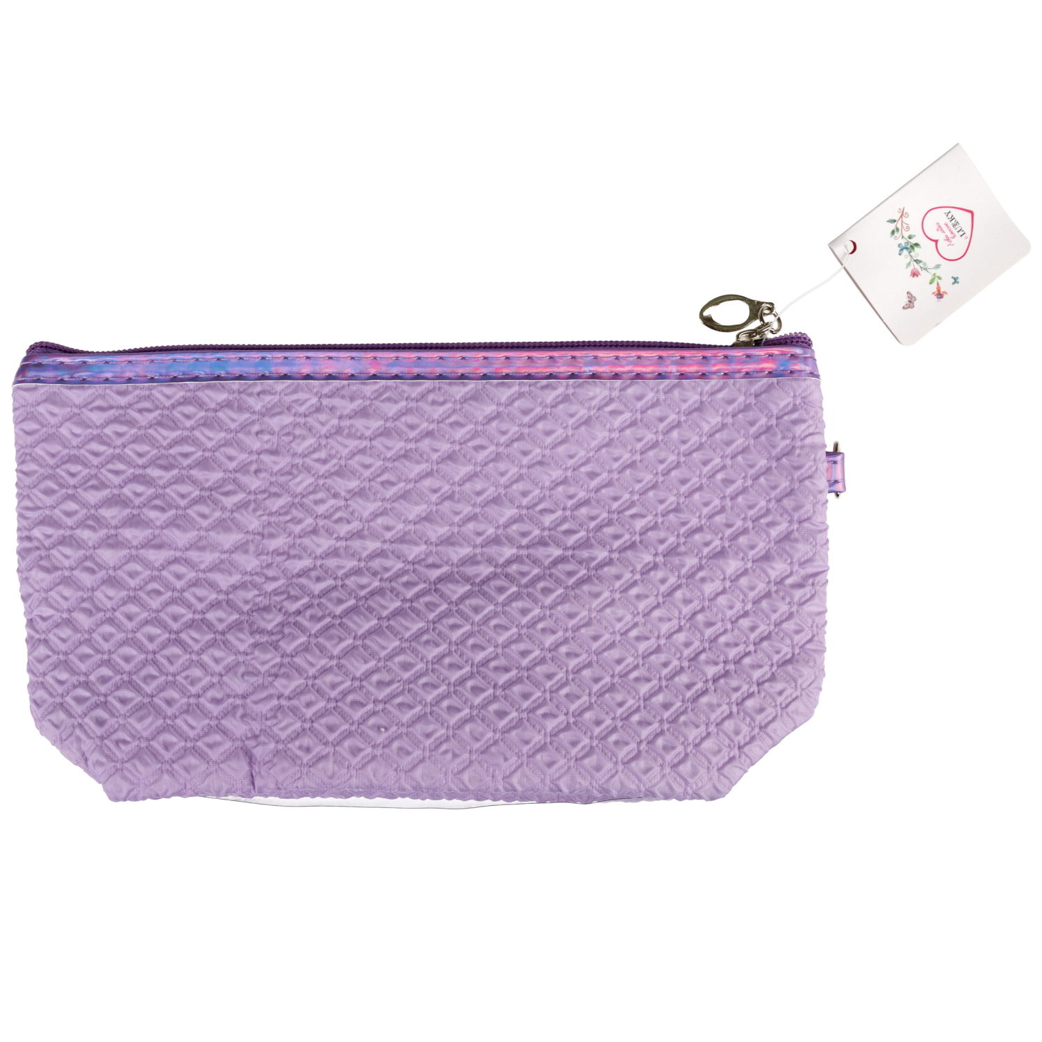 Косметичка с вышивкой и подвижными блёстками Lukky Love Butterfly, 22*14*6 см