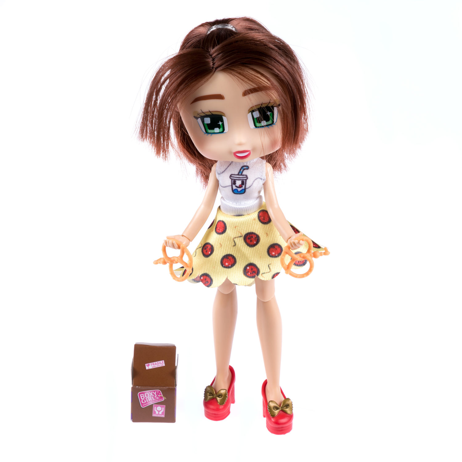 Кукла 1TOY Boxy Girls Stevie 20 см, 1 коробочка с аксессуаром в комплекте
