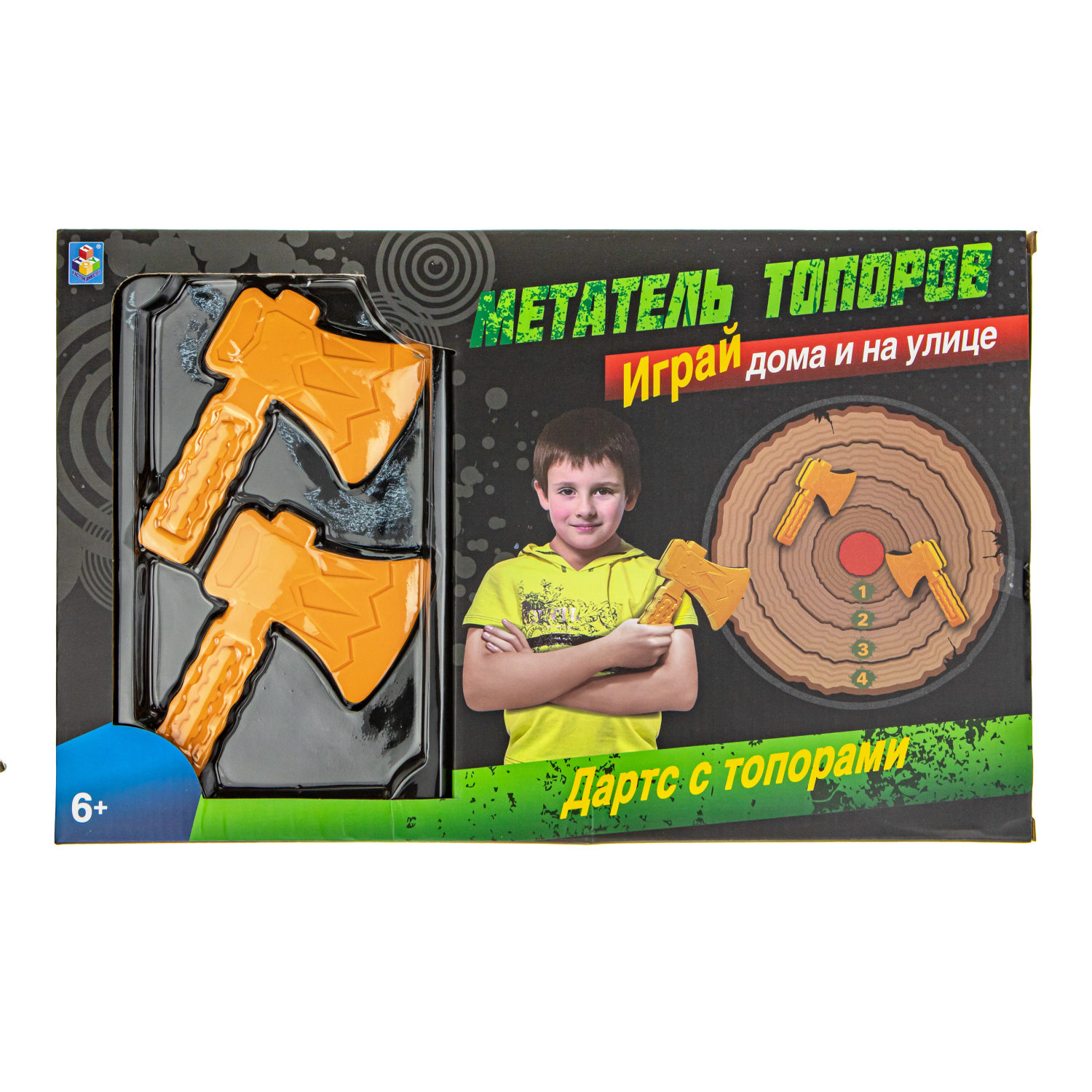 Дартс детский 1TOY на липучках