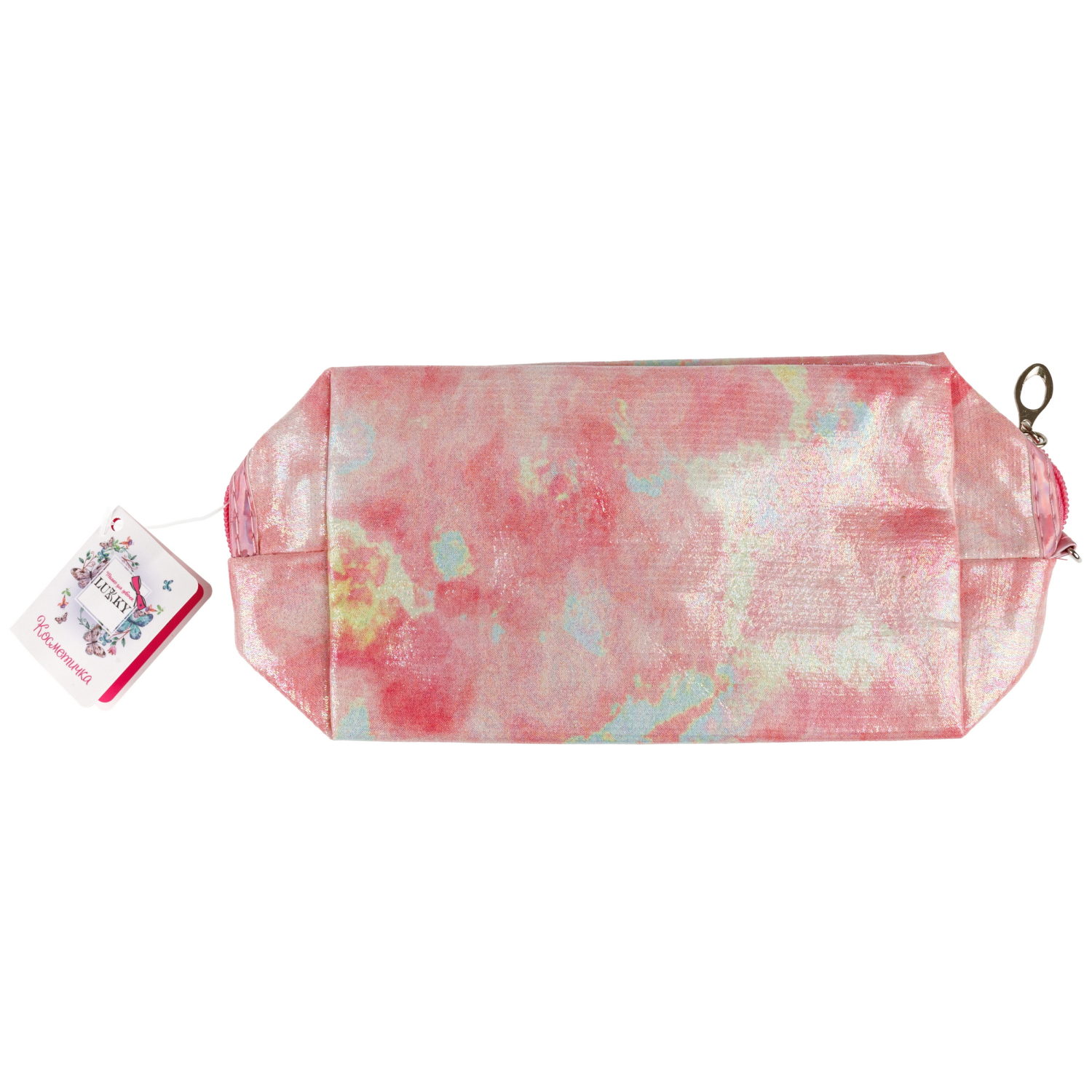 Косметичка с подвижными блёстками Lukky Butterfly Style, 18*10*8 см