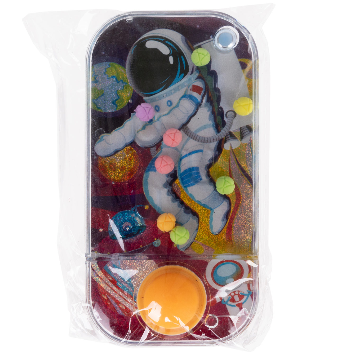 1TOY Игра с водой забрось мячики космос, 3 вида в ассортименте