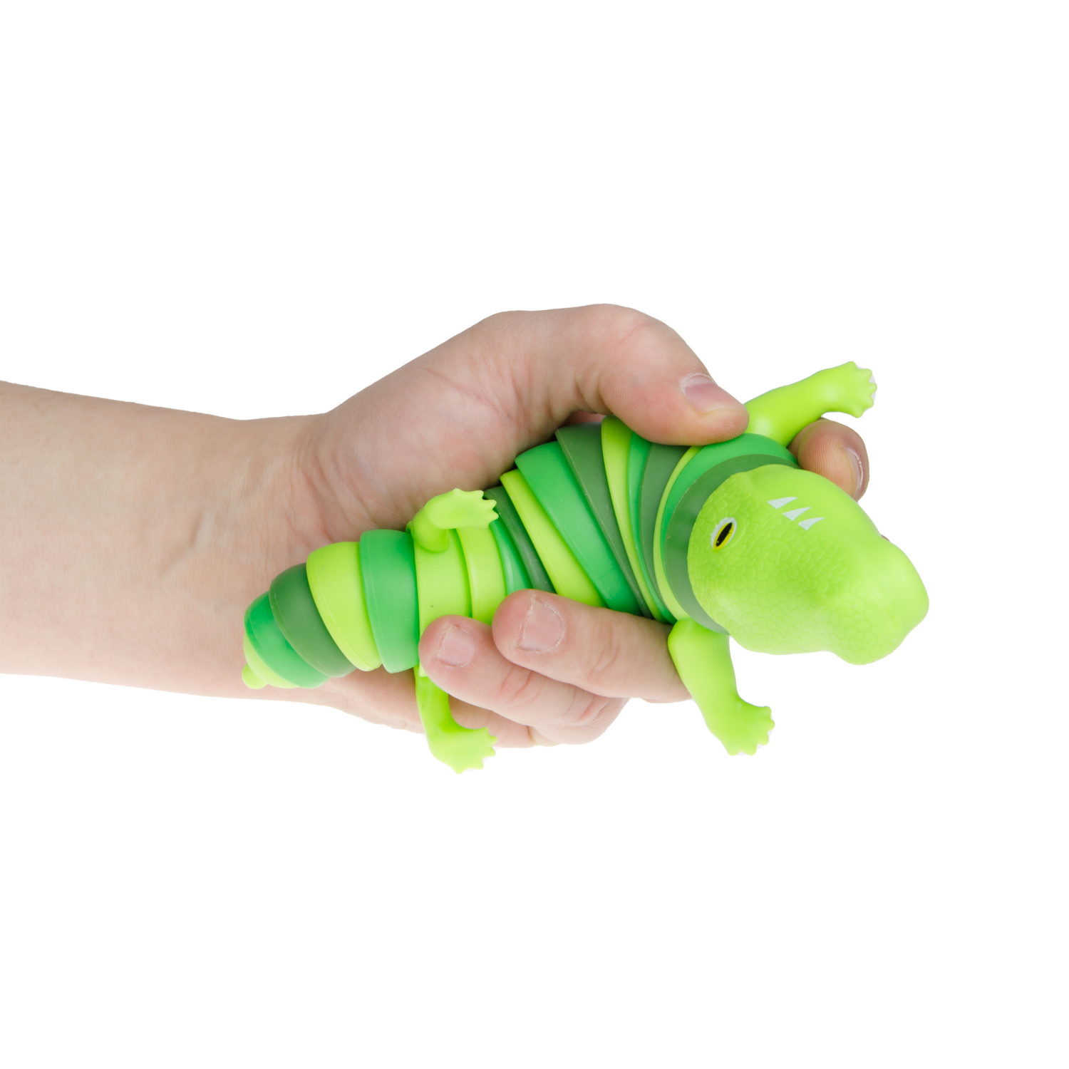 Крокодил 1TOY Гремушка 