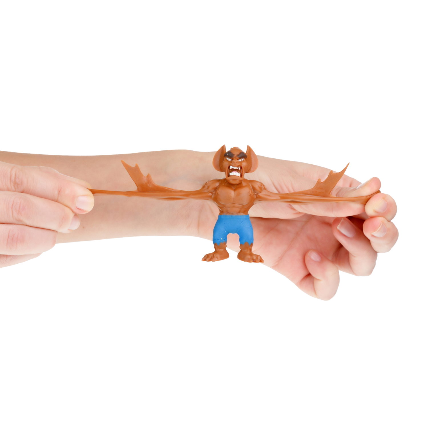 1toy MONSTER FLEX MINI 2 тянущаяся фигурка 7см, 10 видов в ассортименте, блистер 14х10,5см, 10 шт в д/б