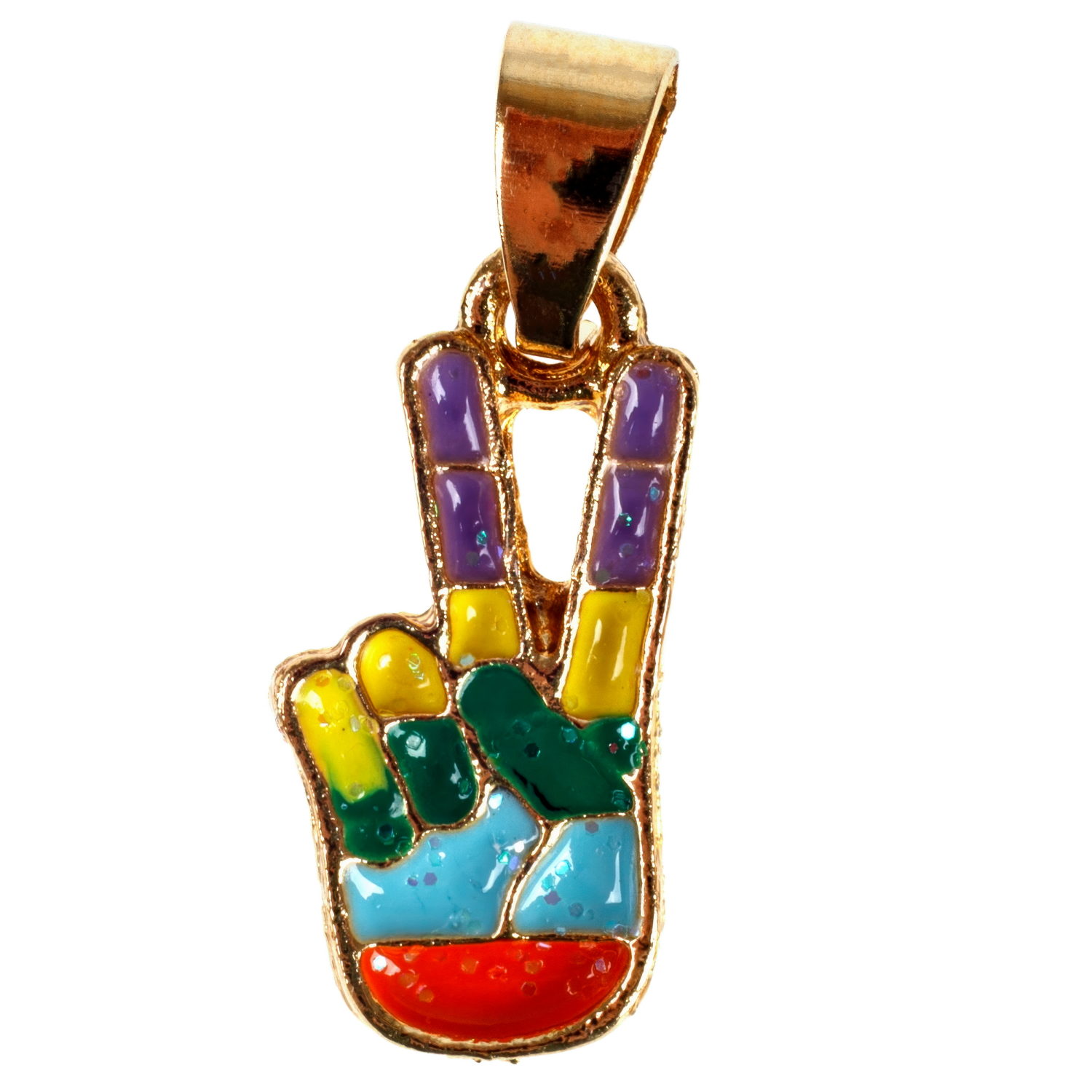 Цепочка с 5 шармиками Lukky Fashion "Девичьи штучки"