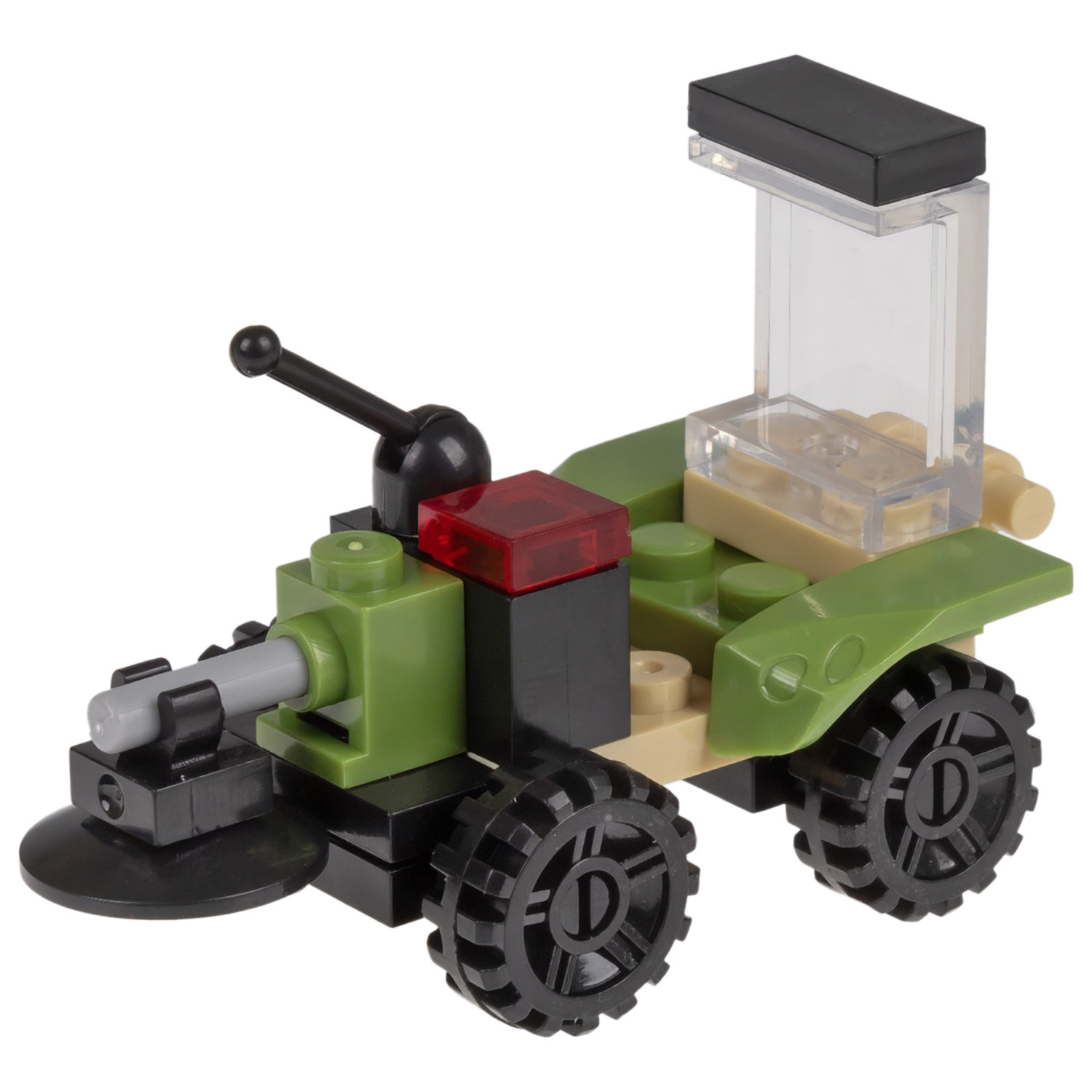 Конструктор 1TOY Blockformers "Военная техника", 10 видов, 1 шт.