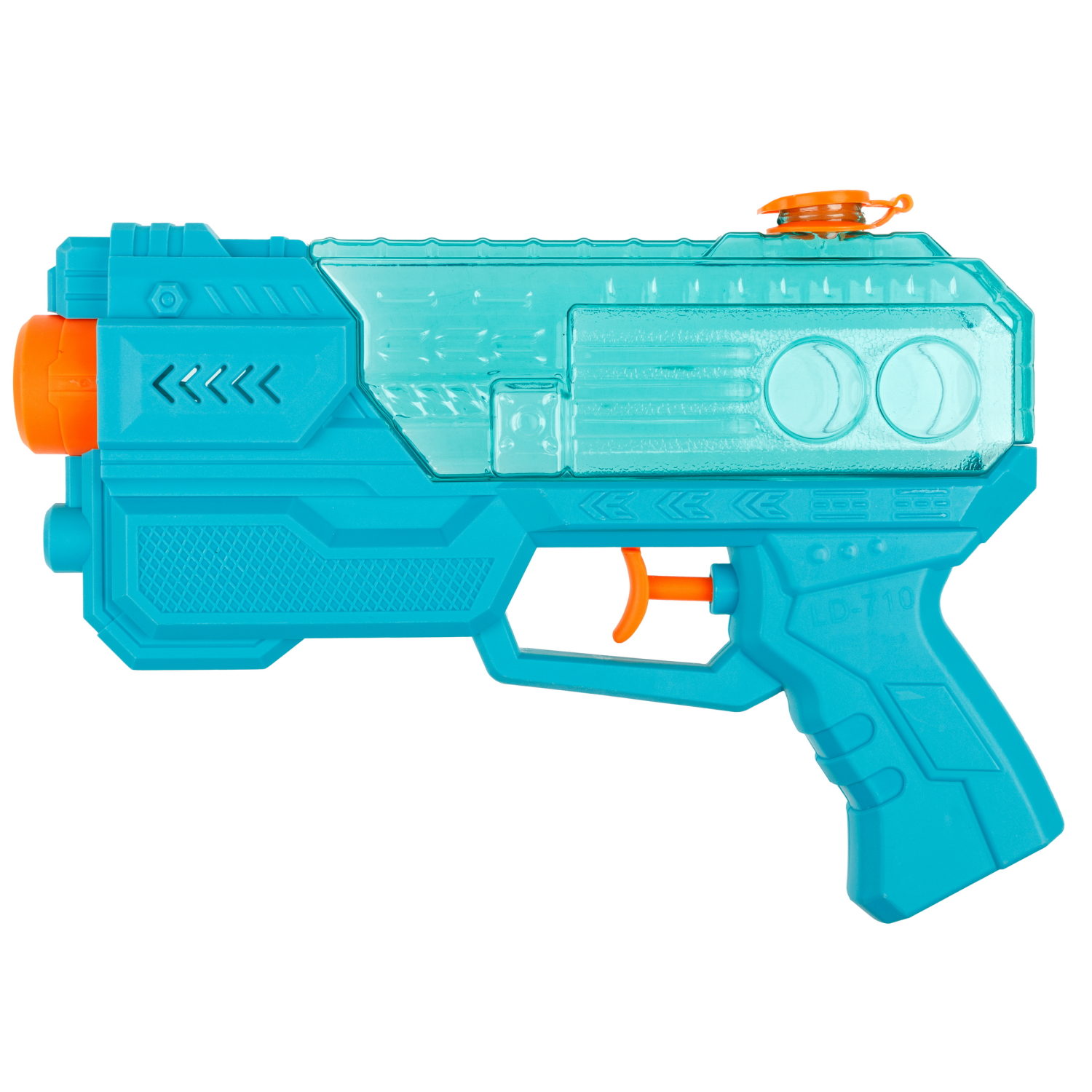 Водный пистолет 1TOY Аквамания, 21*15 см, голубой